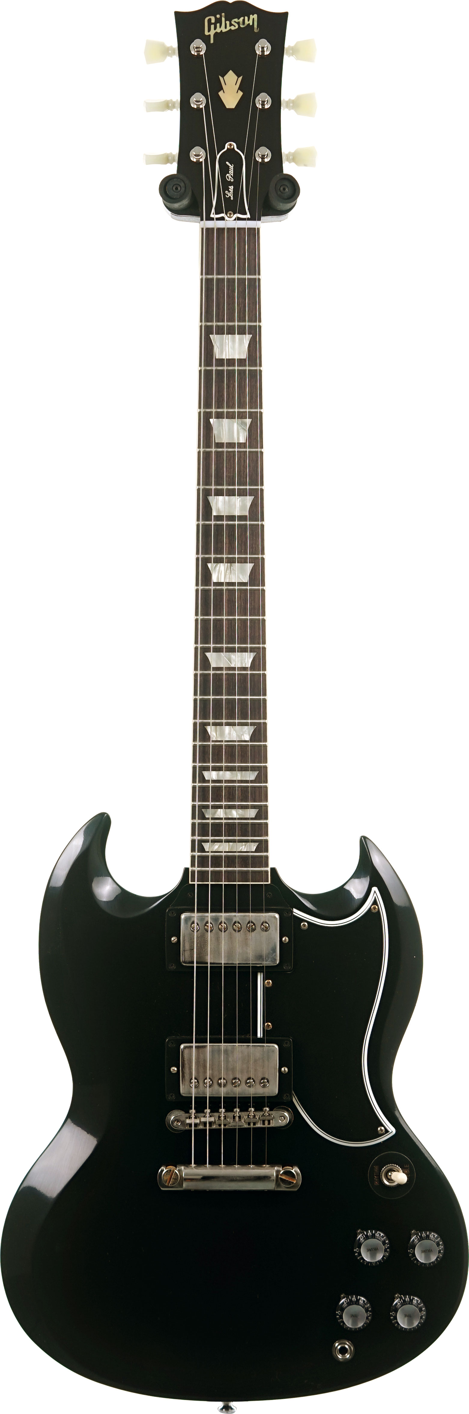 GUITARGUITAR Gibson Custom Shop Dealer Select 1961 Les Paul SG Standard Reissue Stop-Bar VOS Ebony #503041
