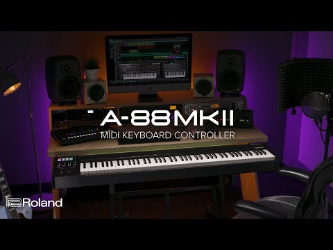GUITARGUITAR Roland A-88MKII MIDI Keyboard Controller