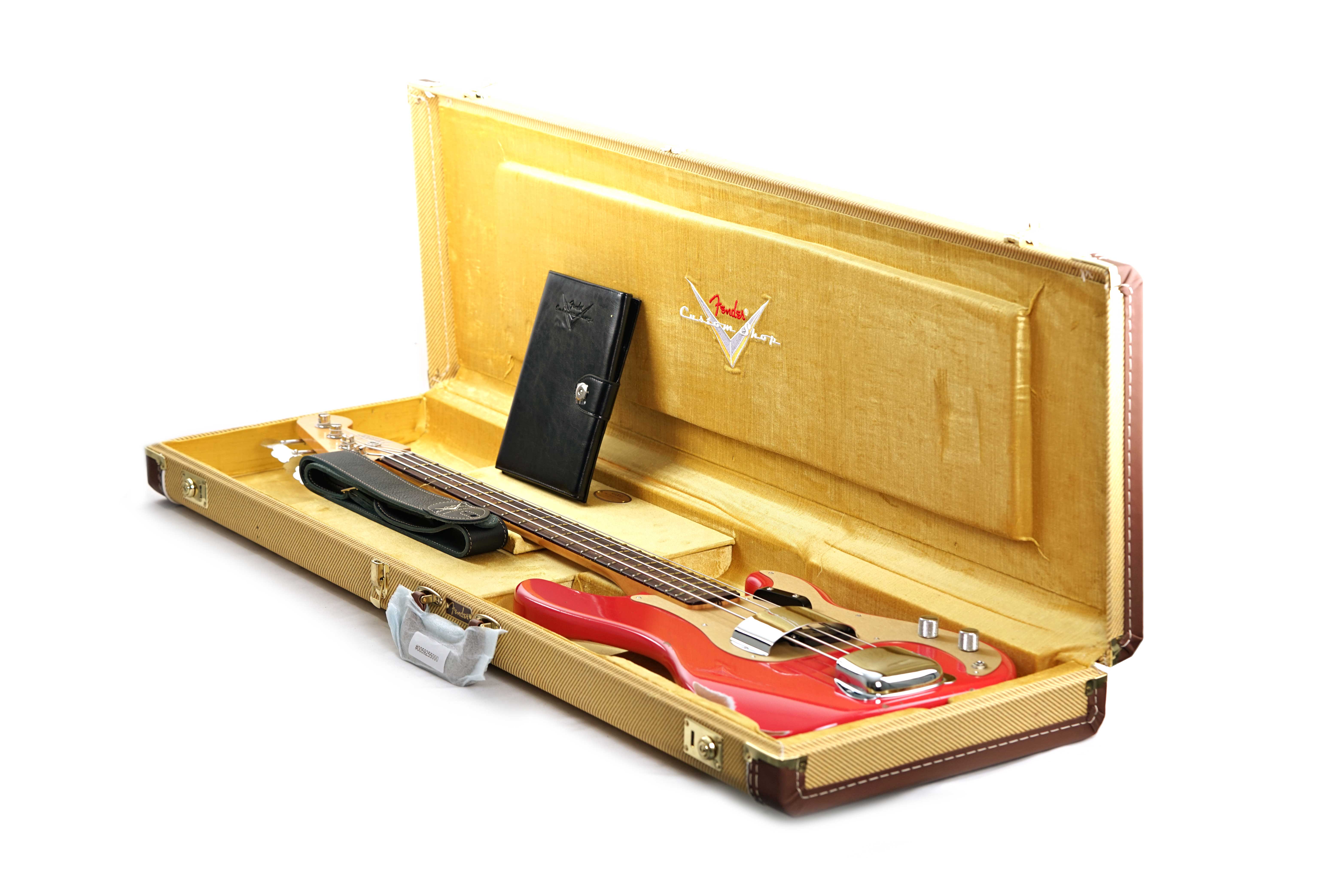 GUITARGUITAR Fender Custom Shop 1960 Precision Bass Relic with Closet Classic Hardware Fiesta Red #R139330
