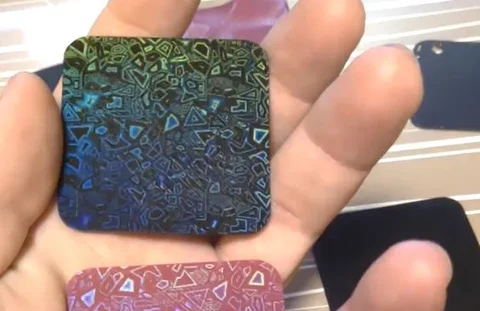 Holographic Stickers