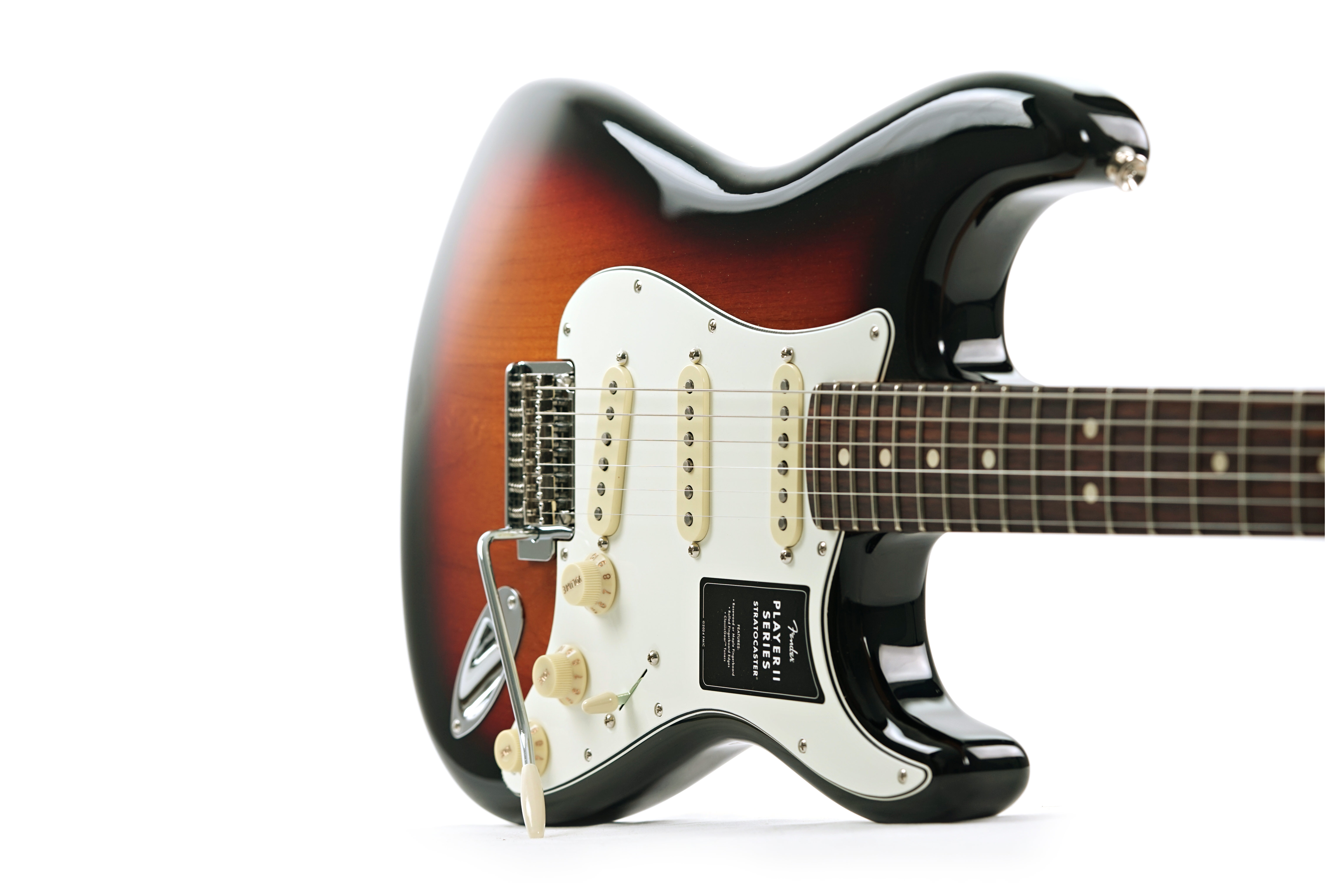 GUITARGUITAR Fender Player II Stratocaster 3 Colour Sunburst Rosewood Fingerboard
