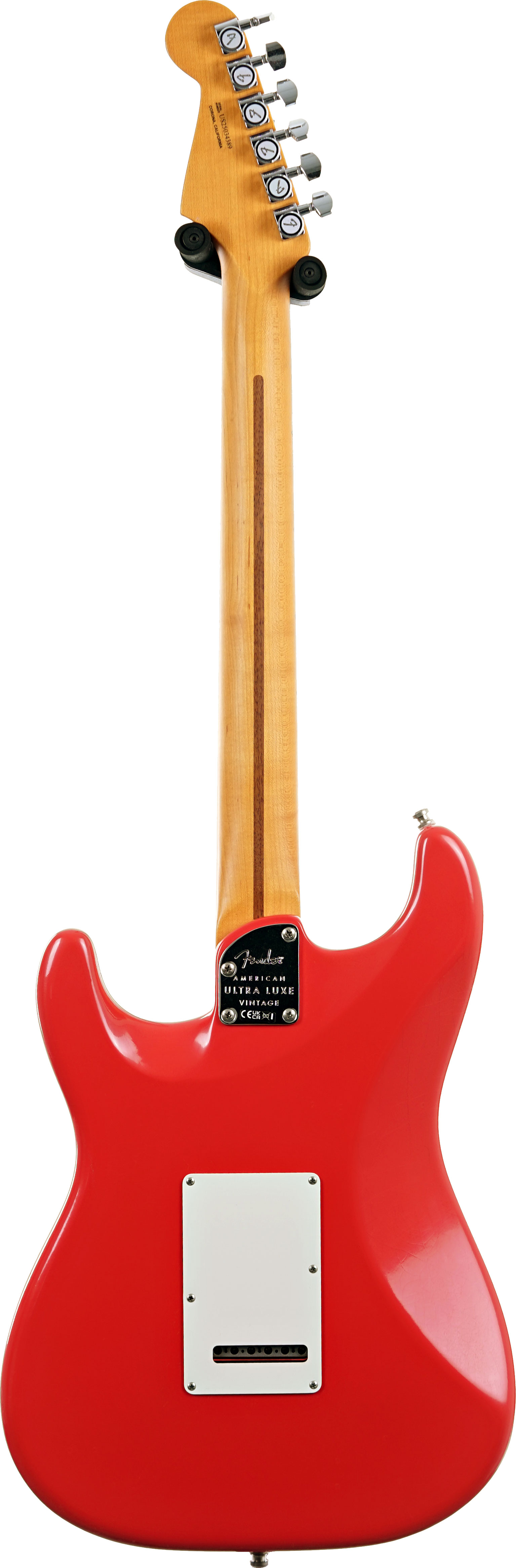 GUITARGUITAR Fender American Ultra Luxe Vintage 60s Stratocaster HSS Fiesta Red #US25034389