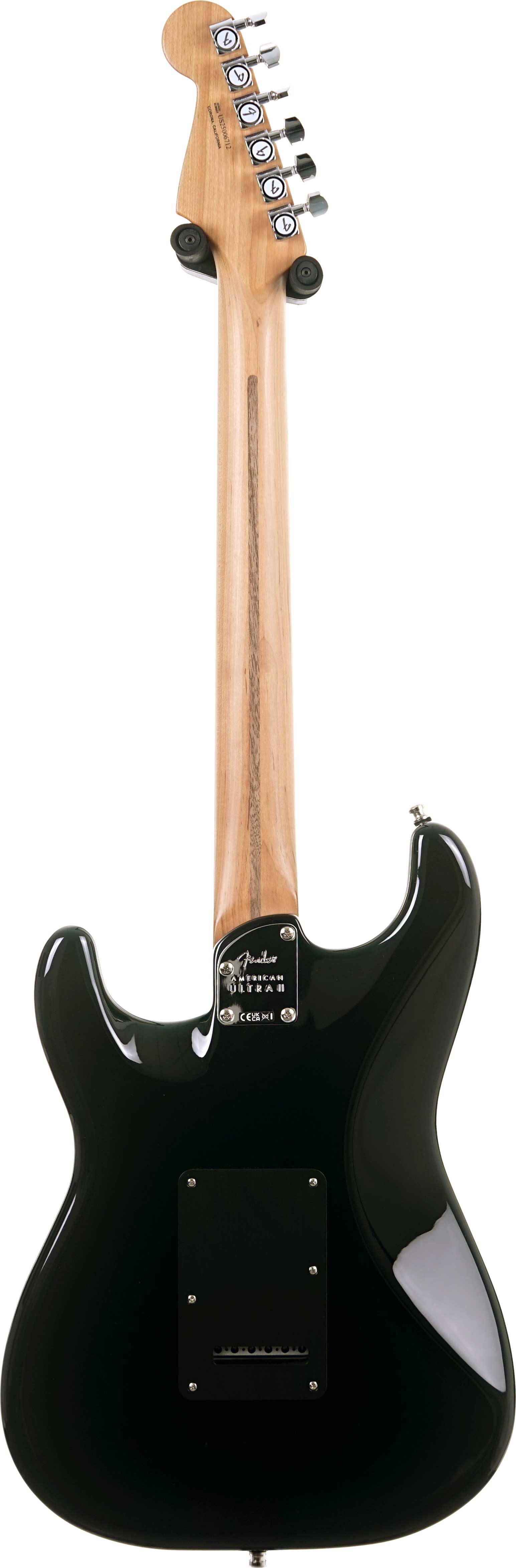 GUITARGUITAR Fender Ultra II Stratocaster Roasted Maple Fingerboard Black guitarguitar Exclusive (Ex-Demo) #US25006712