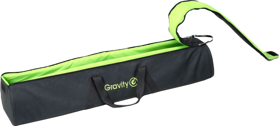GUITARGUITAR Gravity Set of 2 Speaker Stands with Carrying Bag