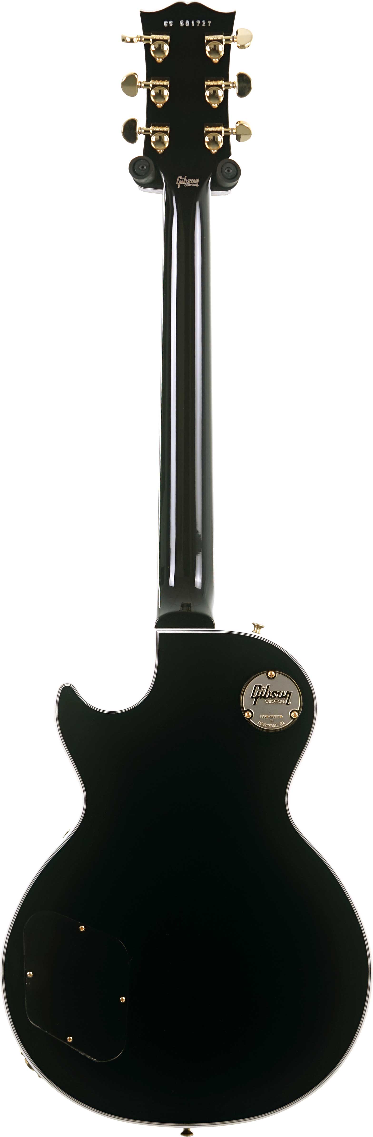 GUITARGUITAR Gibson Custom Shop Les Paul Custom Ebony Fingerboard Gloss #CS501727