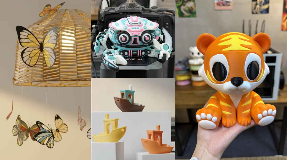Get Inspired: 4 Stunning Multicolor 3D Prints (and Their Settings)
