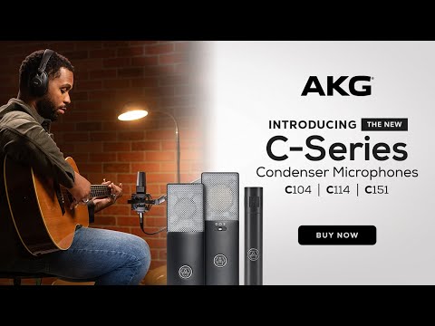 GUITARGUITAR AKG C114 Large Diaphragm Multi-Pattern Condenser Microphone