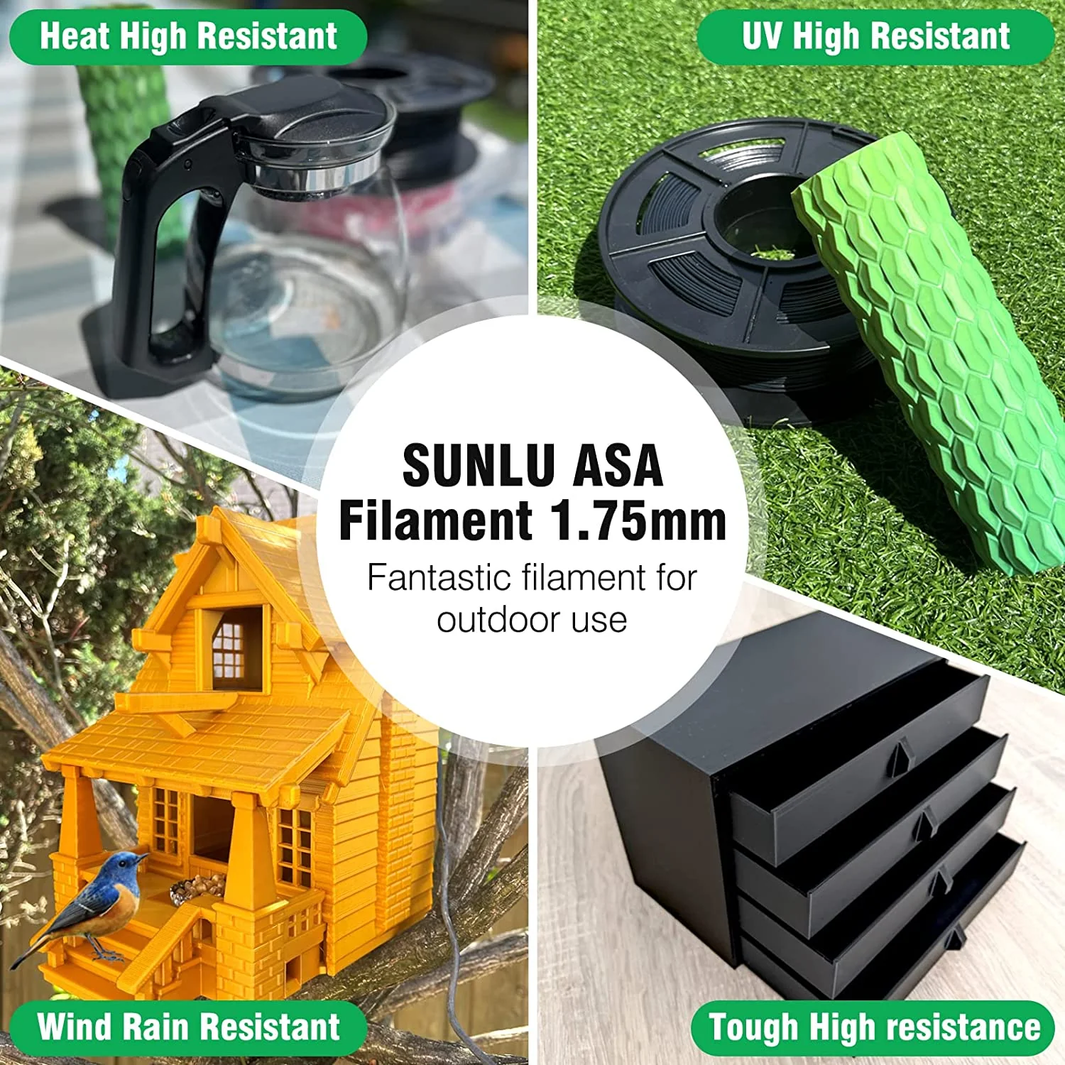 ASA 3D Printer Filament 1KG
