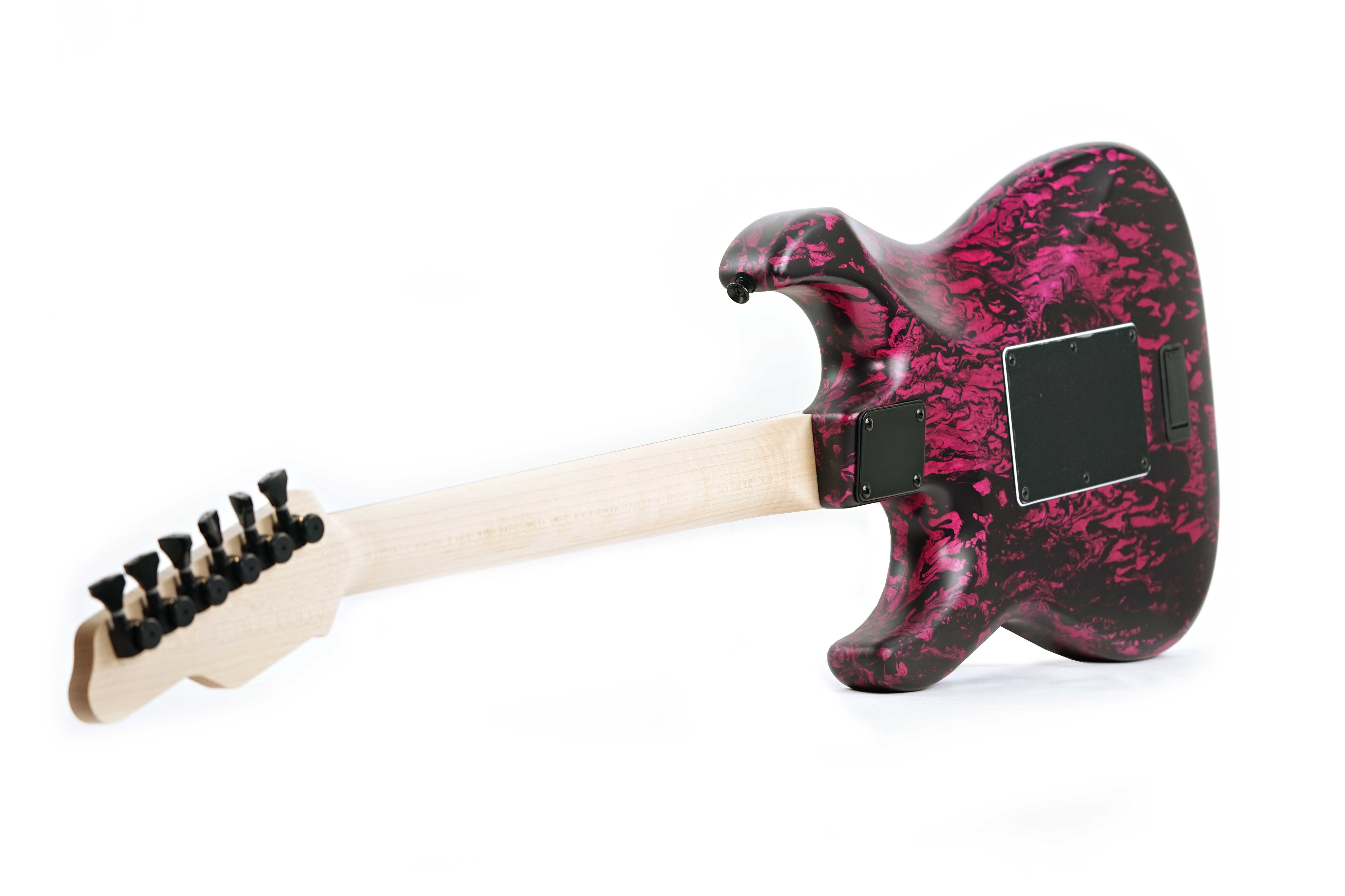 GUITARGUITAR Tyler USA Studio Elite HD See thru Fuchsia Tint