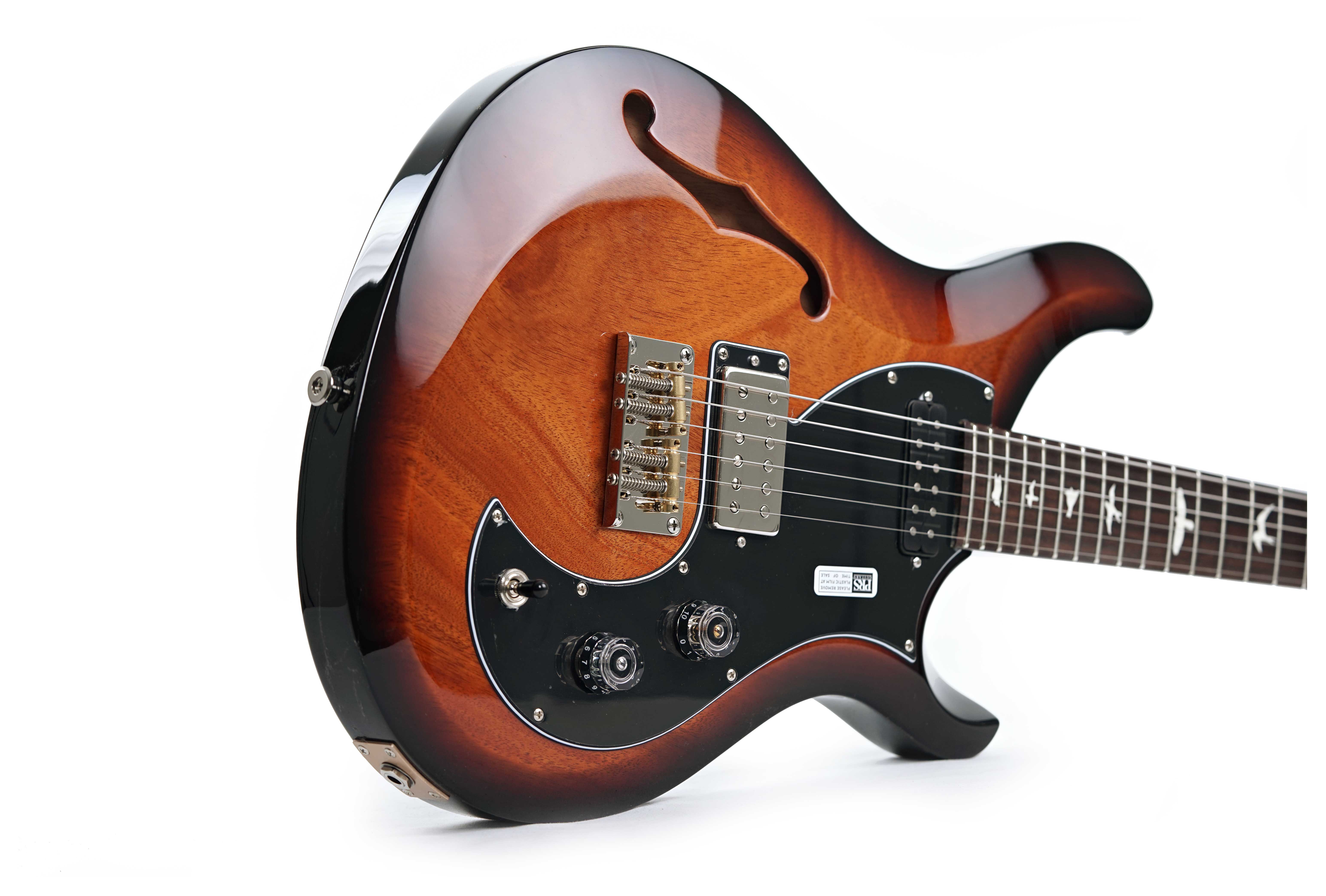 GUITARGUITAR PRS S2 Satin Vela Semi-Hollow McCarty Tobacco Sunburst