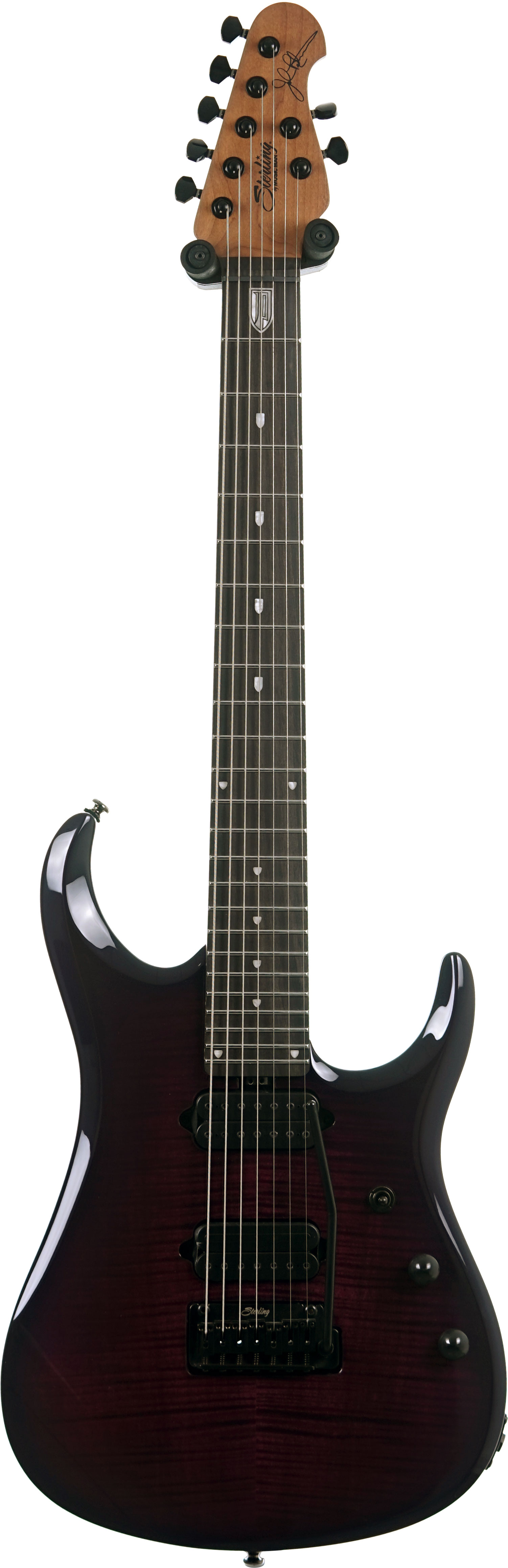 GUITARGUITAR Music Man Sterling John Petrucci JP157D Flame Maple Purple Nebula