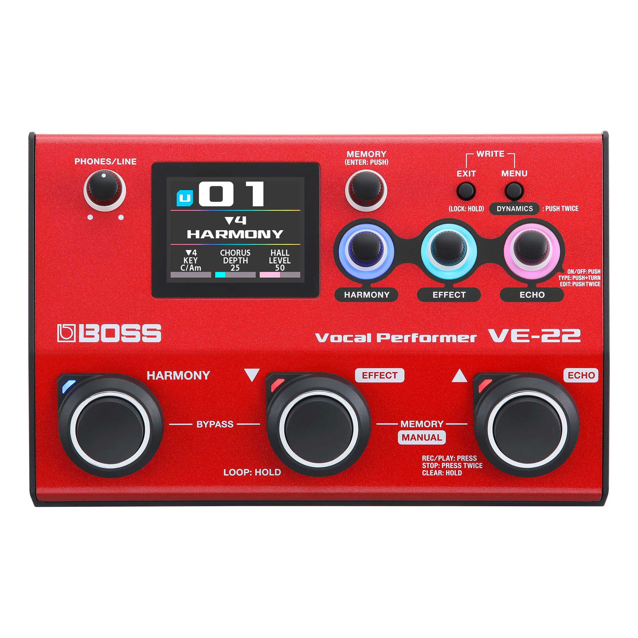 GUITARGUITAR BOSS VE-22 Vocal Performer