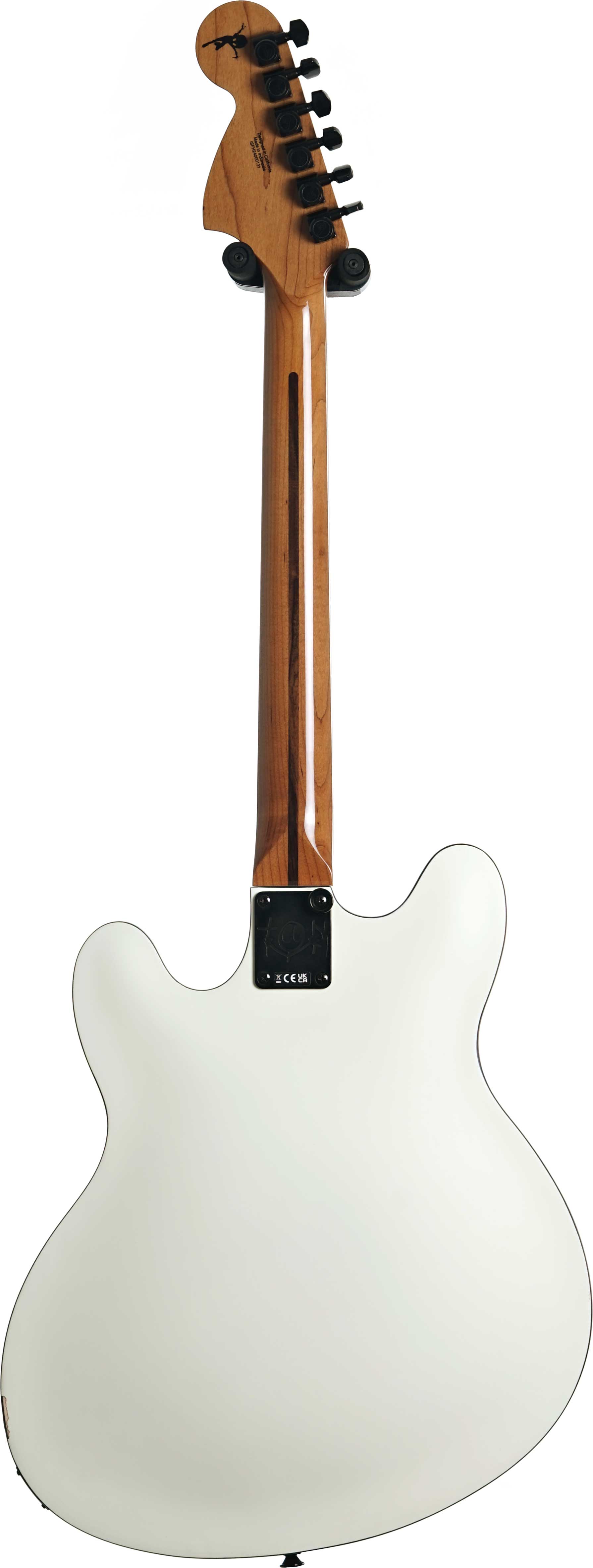 GUITARGUITAR Fender Tom DeLonge Starcaster Rosewood Fingerboard Satin Olympic White (Ex-Demo) #ISFH24000131