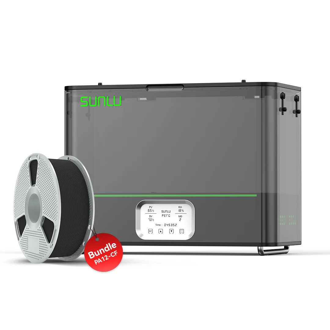 [20%off Offer] SUNLU FilaDryer E2, Up to 110℃, Professional Drying and Annealing, Born for Engineering 3D Printing Filaments