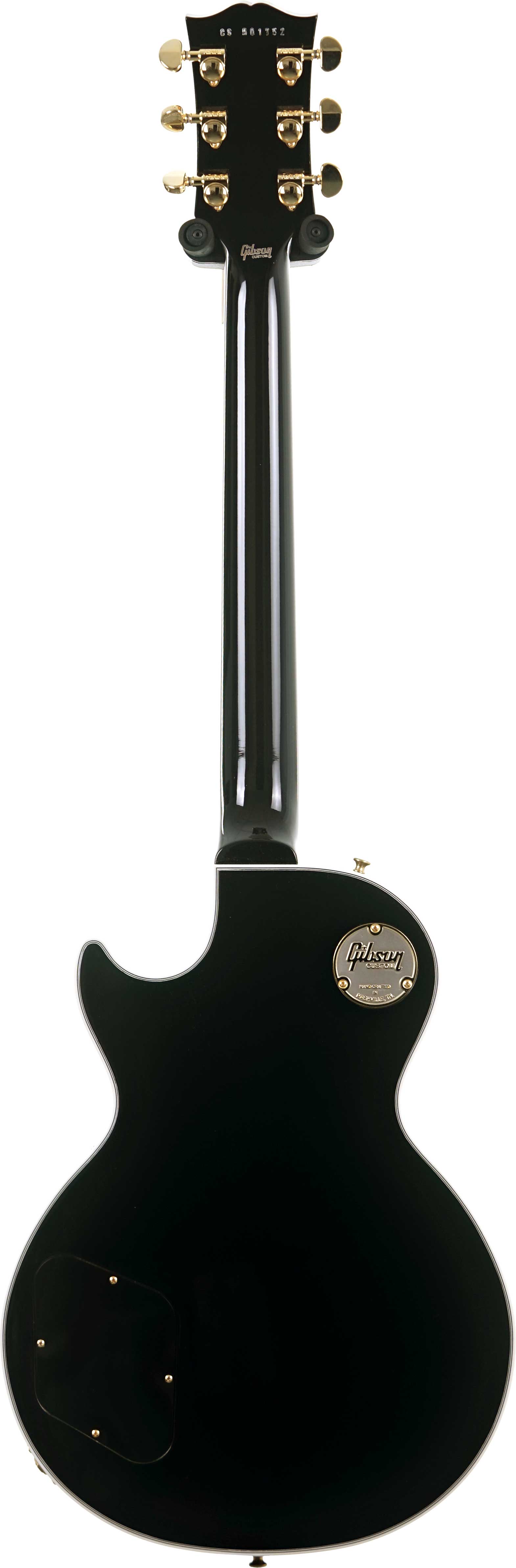 GUITARGUITAR Gibson Custom Shop Les Paul Custom Ebony Fingerboard Gloss #CS501752