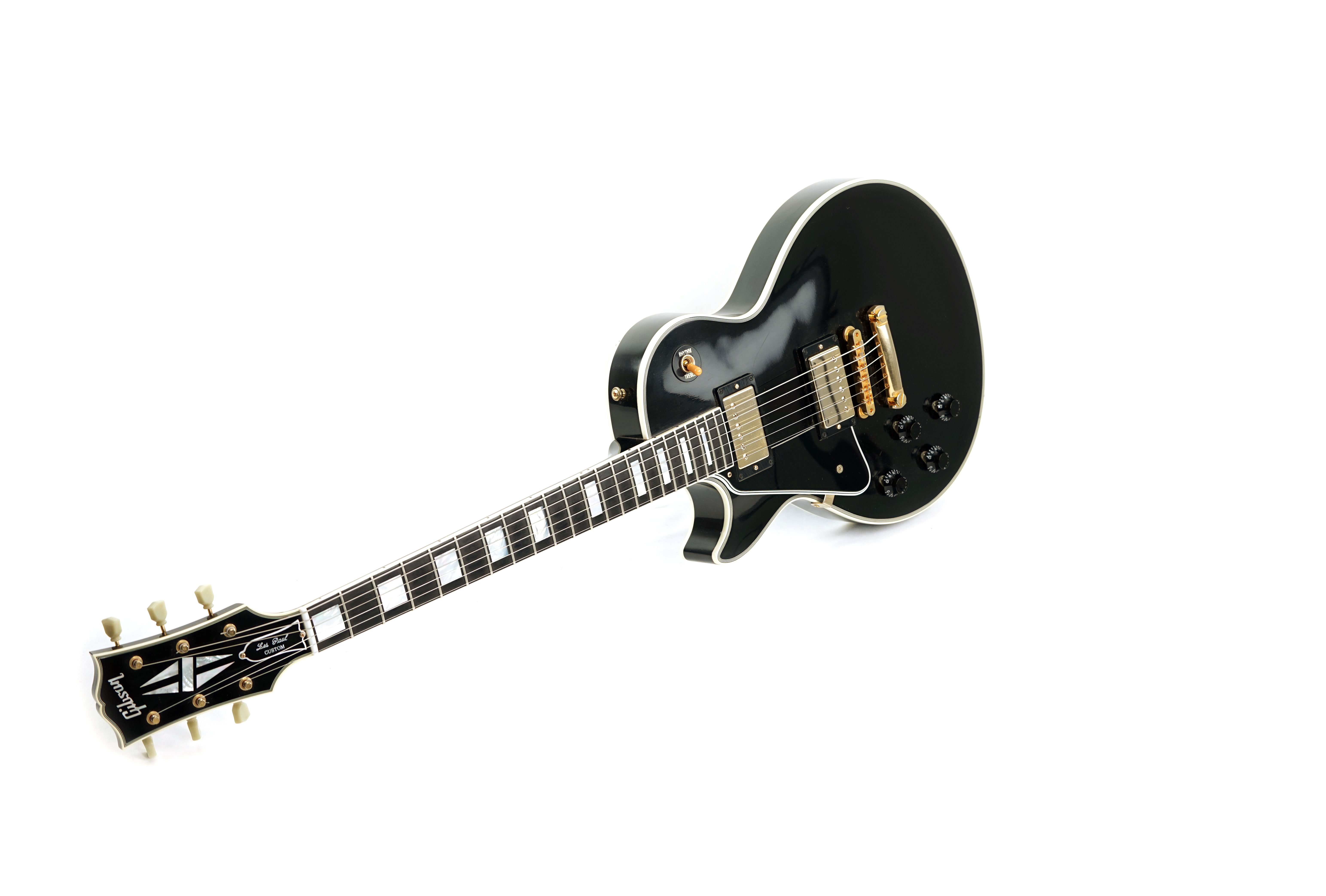 GUITARGUITAR Gibson Custom Shop 1957 Les Paul Custom 2 Pickup VOS Ebony Left Handed (Pre-Owned) #71638