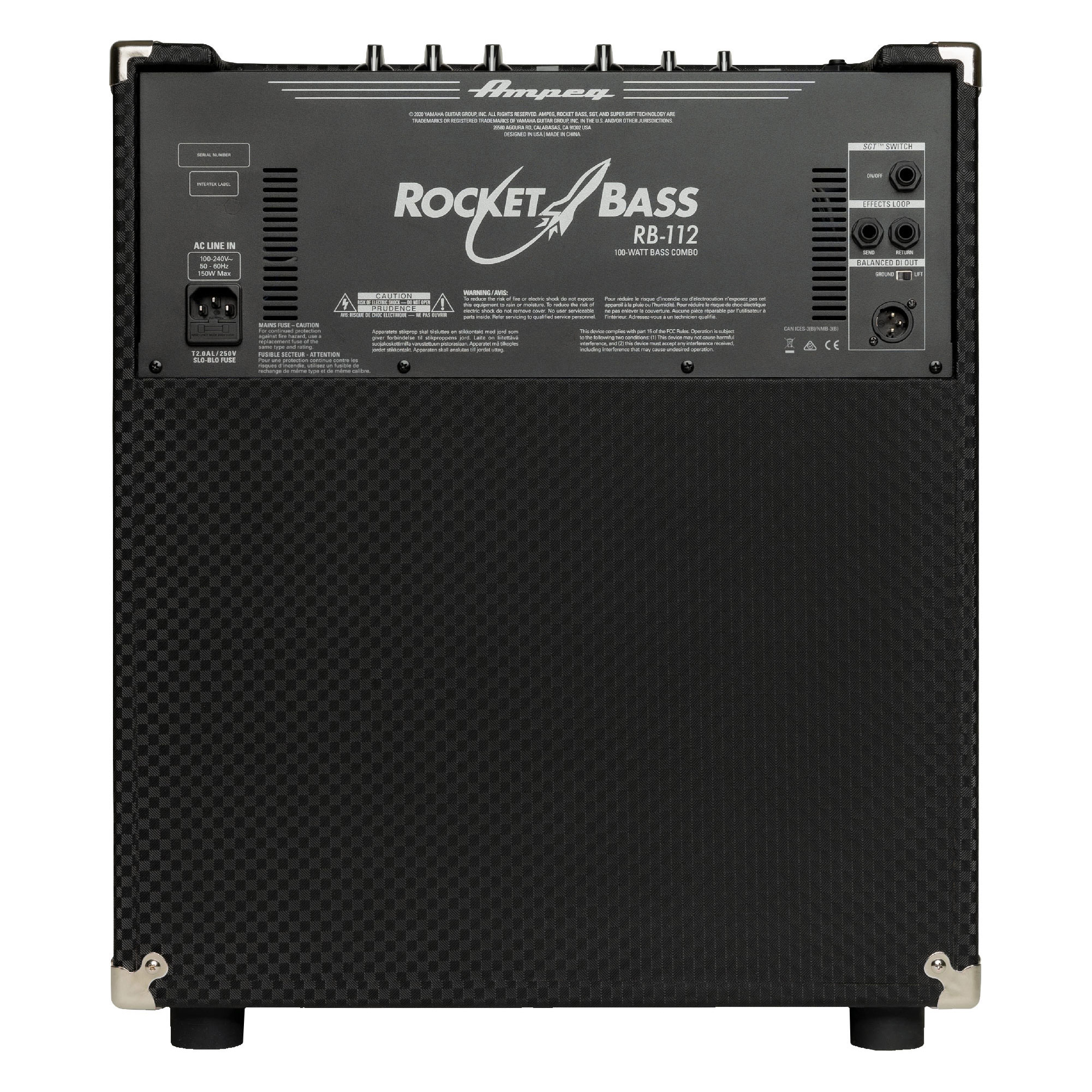 GUITARGUITAR Ampeg RB112II Rocket Bass Combo Solid State Amp