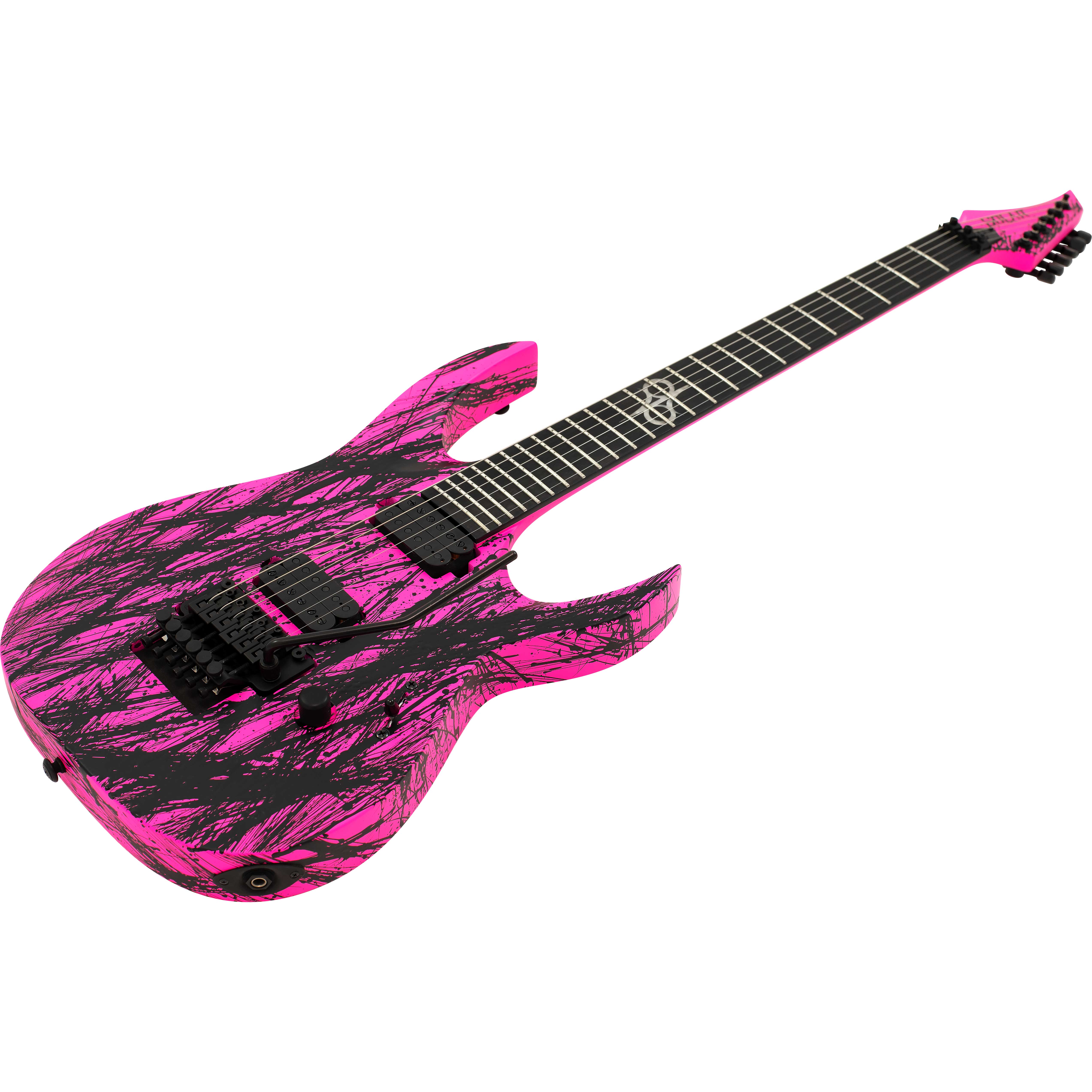 GUITARGUITAR Solar Guitars A2.6FRPN Canibalismo Pink Neon Matte