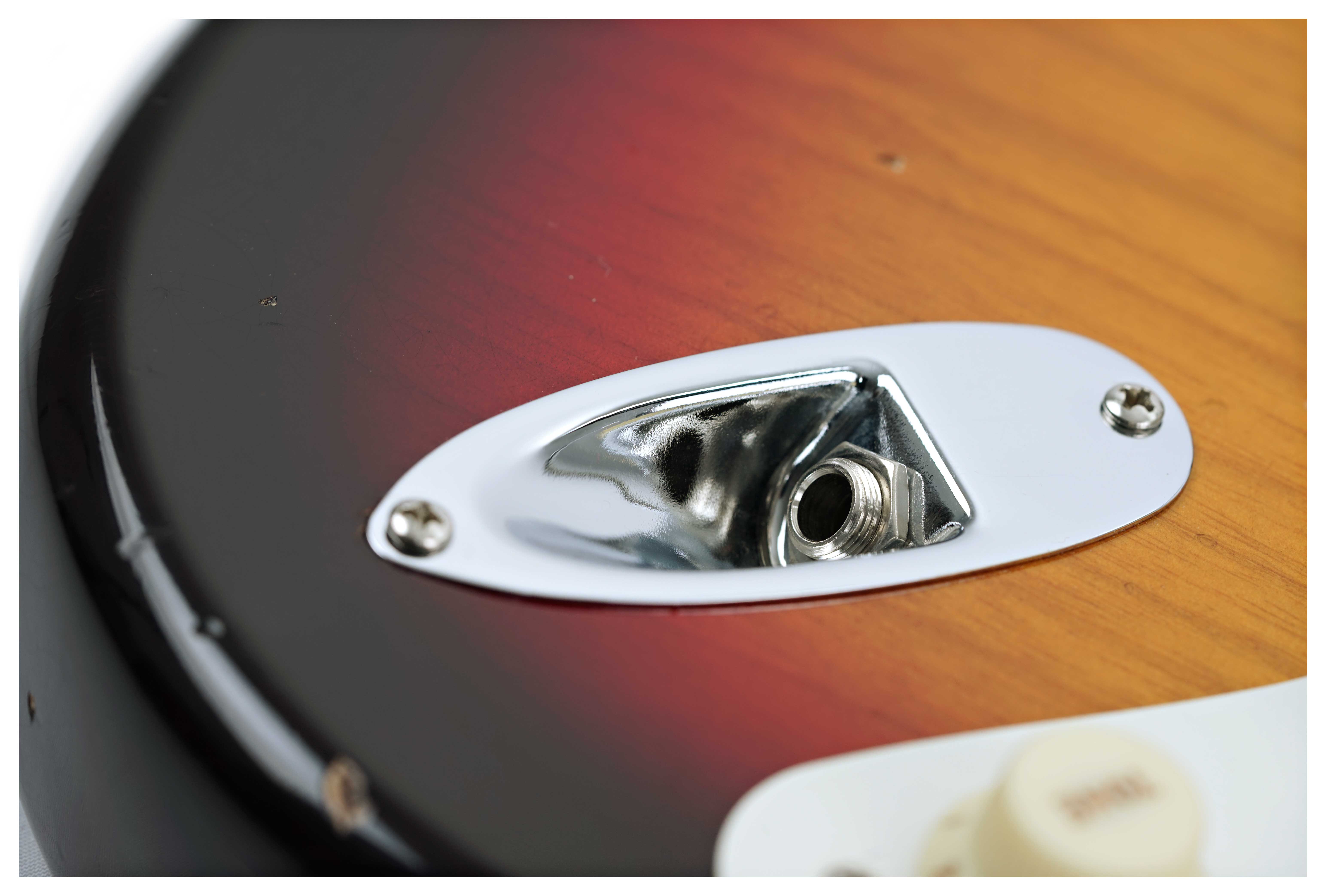 GUITARGUITAR Fender Custom Shop Limited Edition 58 Stratocaster Journeyman Relic Closet Classic Hardware Chocolate 3 Colour Sunburst #CZ577074