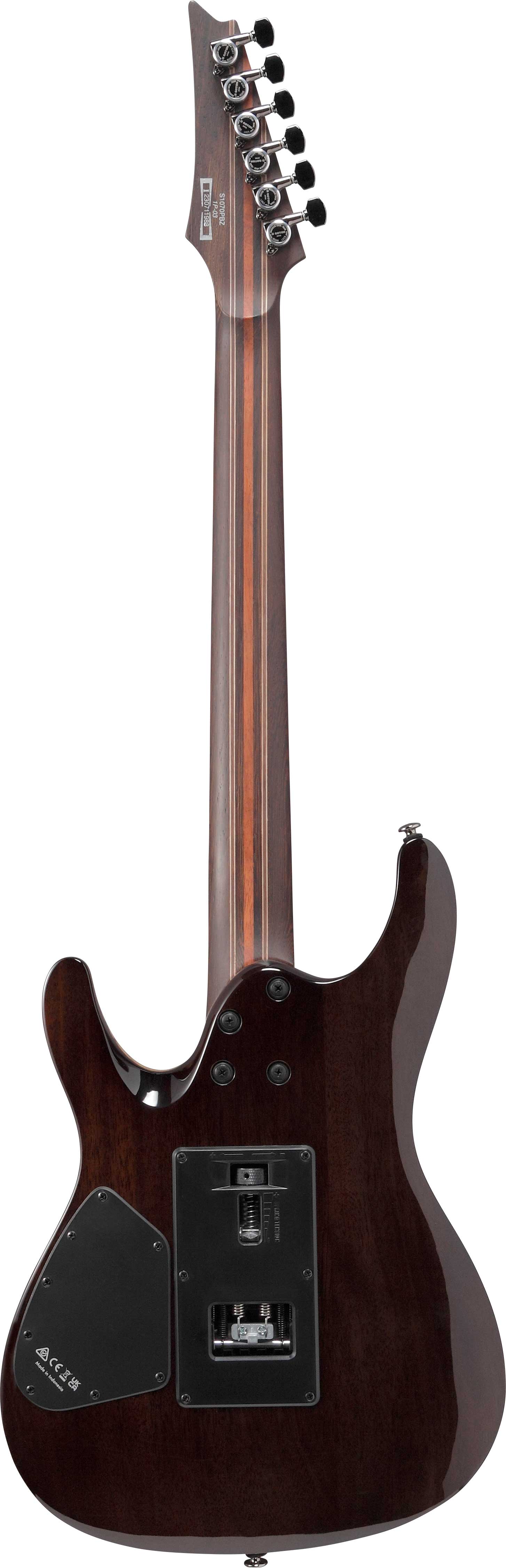 GUITARGUITAR Ibanez S1070PBZ Charcoal Black Burst