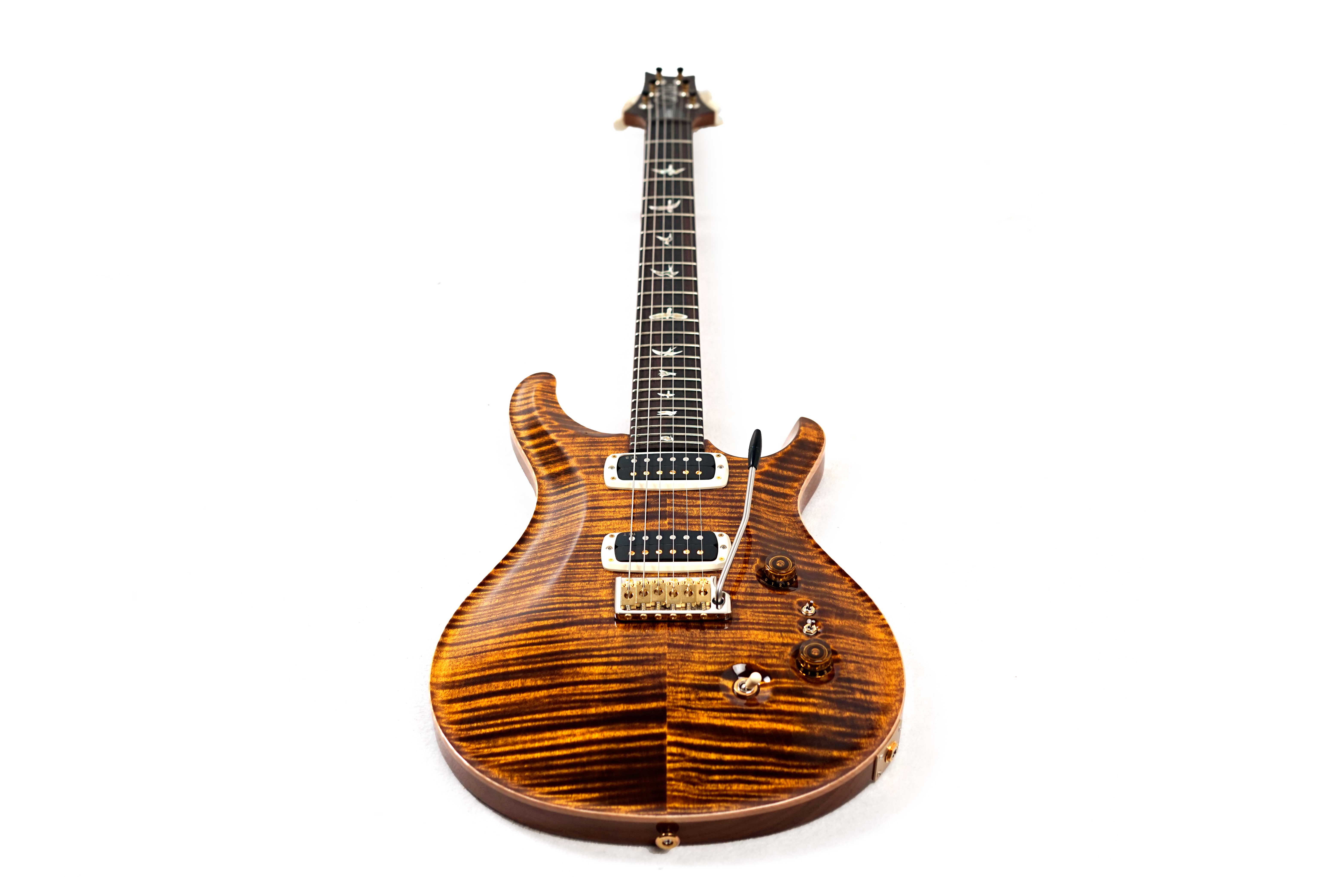 GUITARGUITAR PRS Custom 24-08 Yellow Tiger 10 Top #0407406