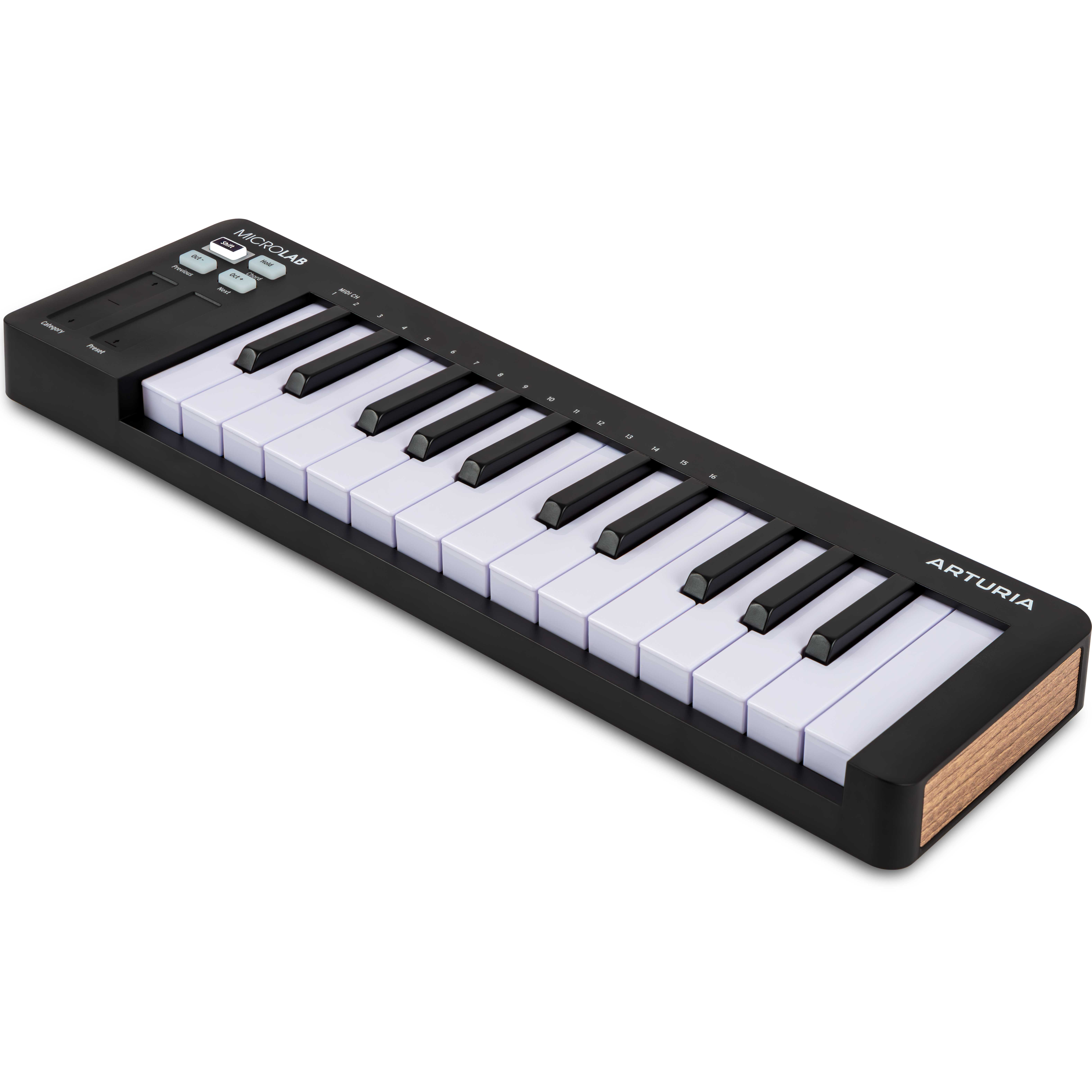 GUITARGUITAR Arturia Microlab MK3 Black MIDI Keyboard