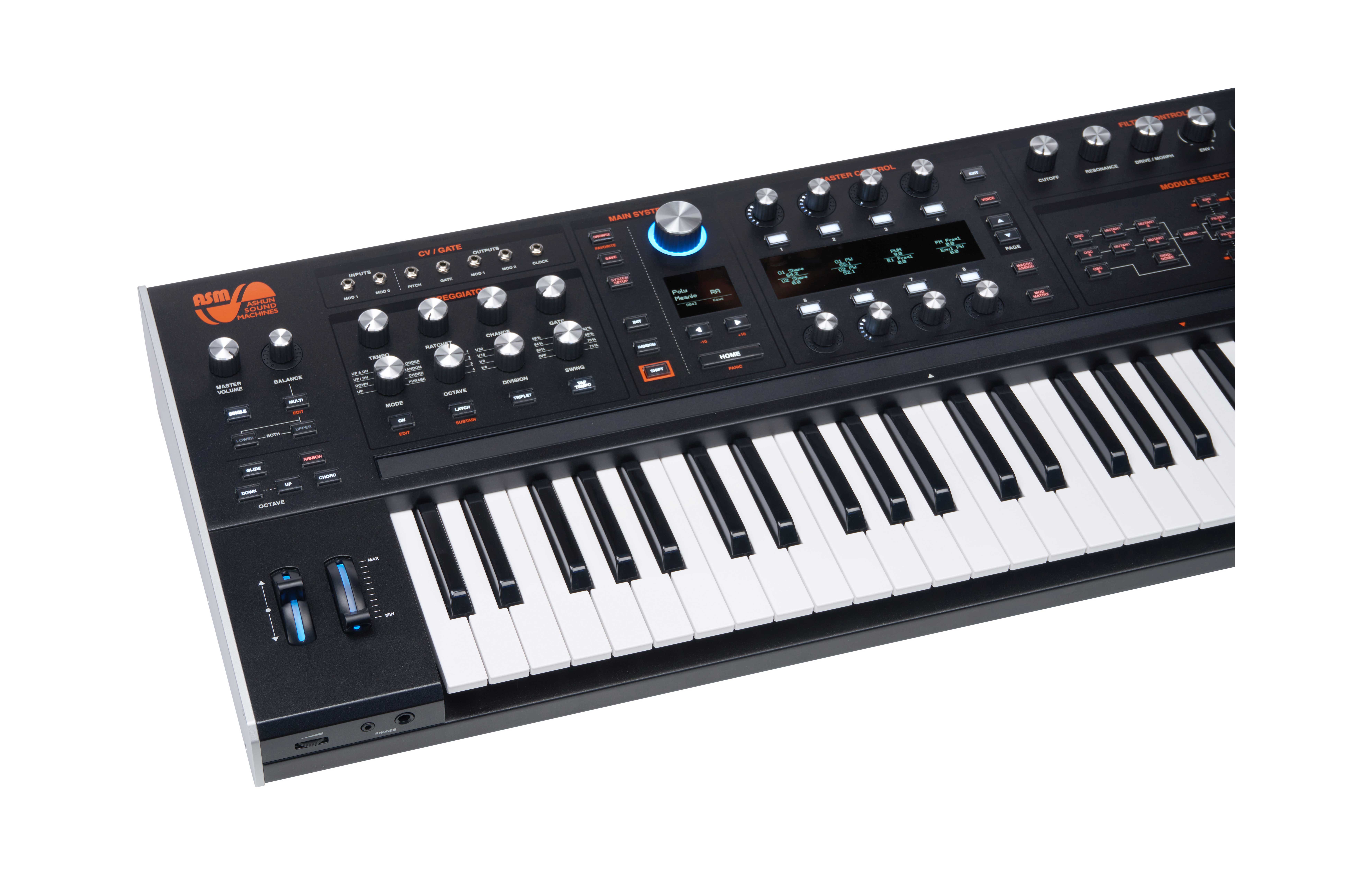 GUITARGUITAR Ashun Sound Machines (ASM) Hydrasynth Deluxe Keyboard