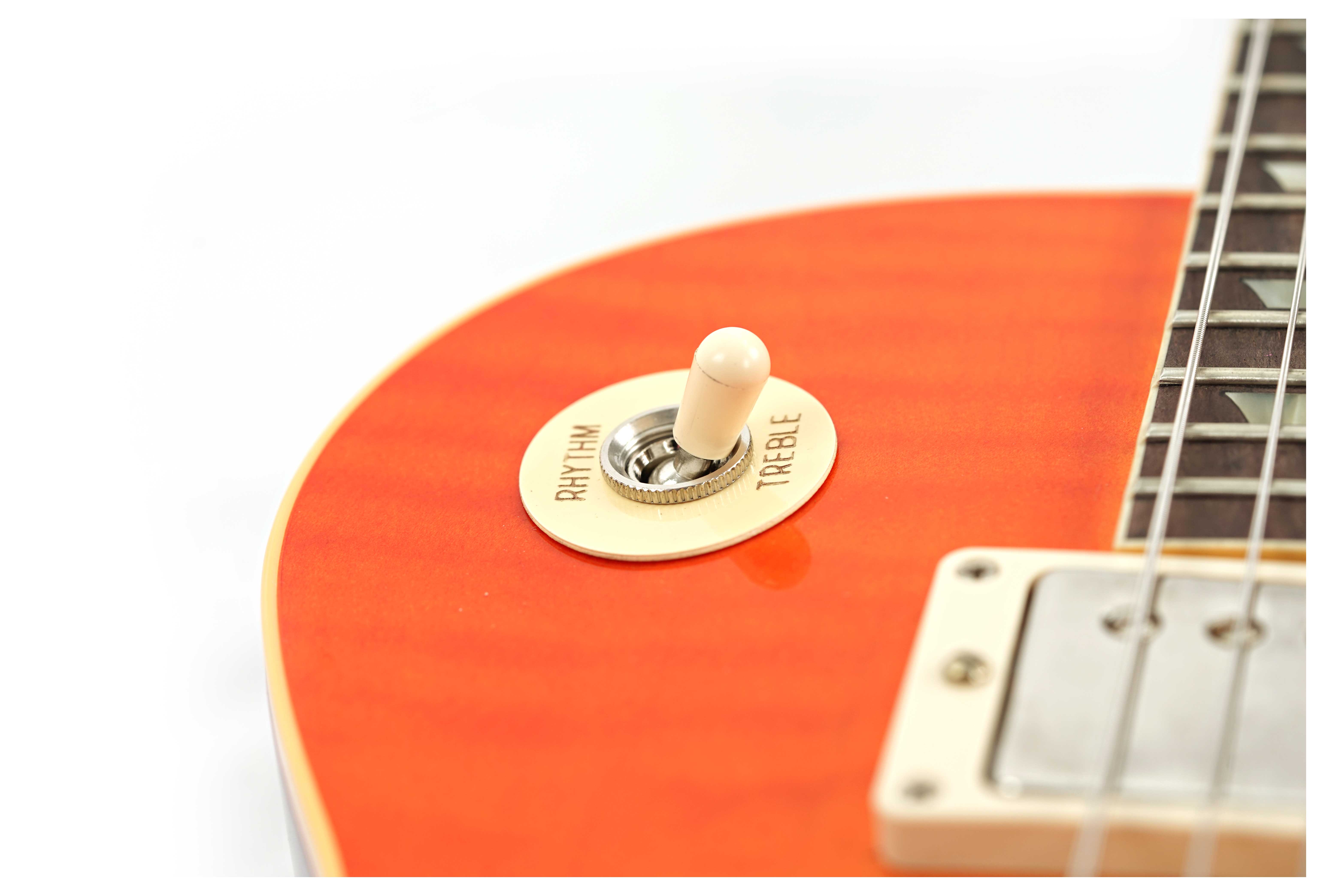 GUITARGUITAR Gibson Custom Shop 1960 Les Paul Standard Reissue Tangerine Burst VOS #04086