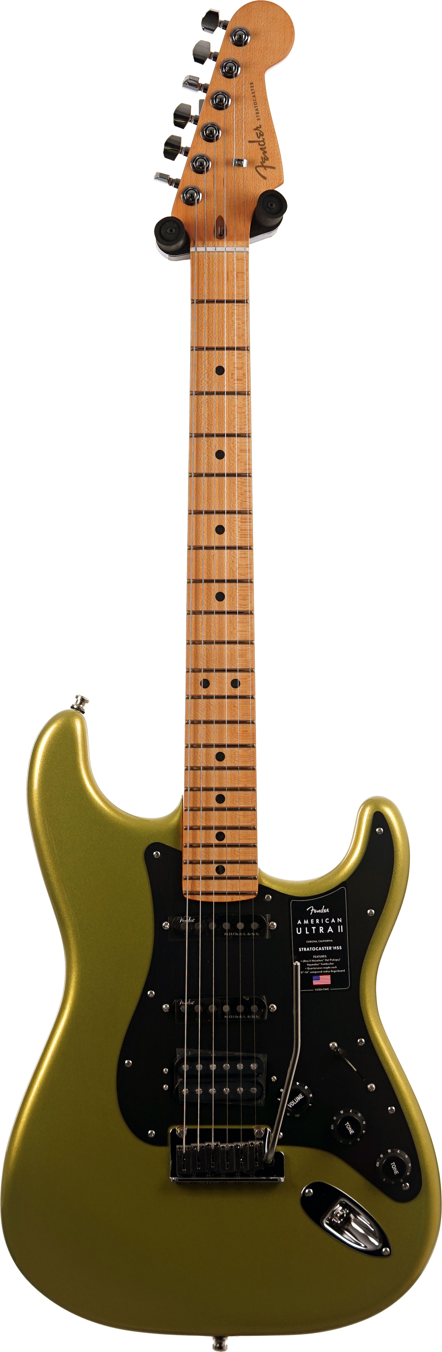 GUITARGUITAR Fender American Ultra II Stratocaster HSS Maple Fingerboard Solar Flare #US240043285