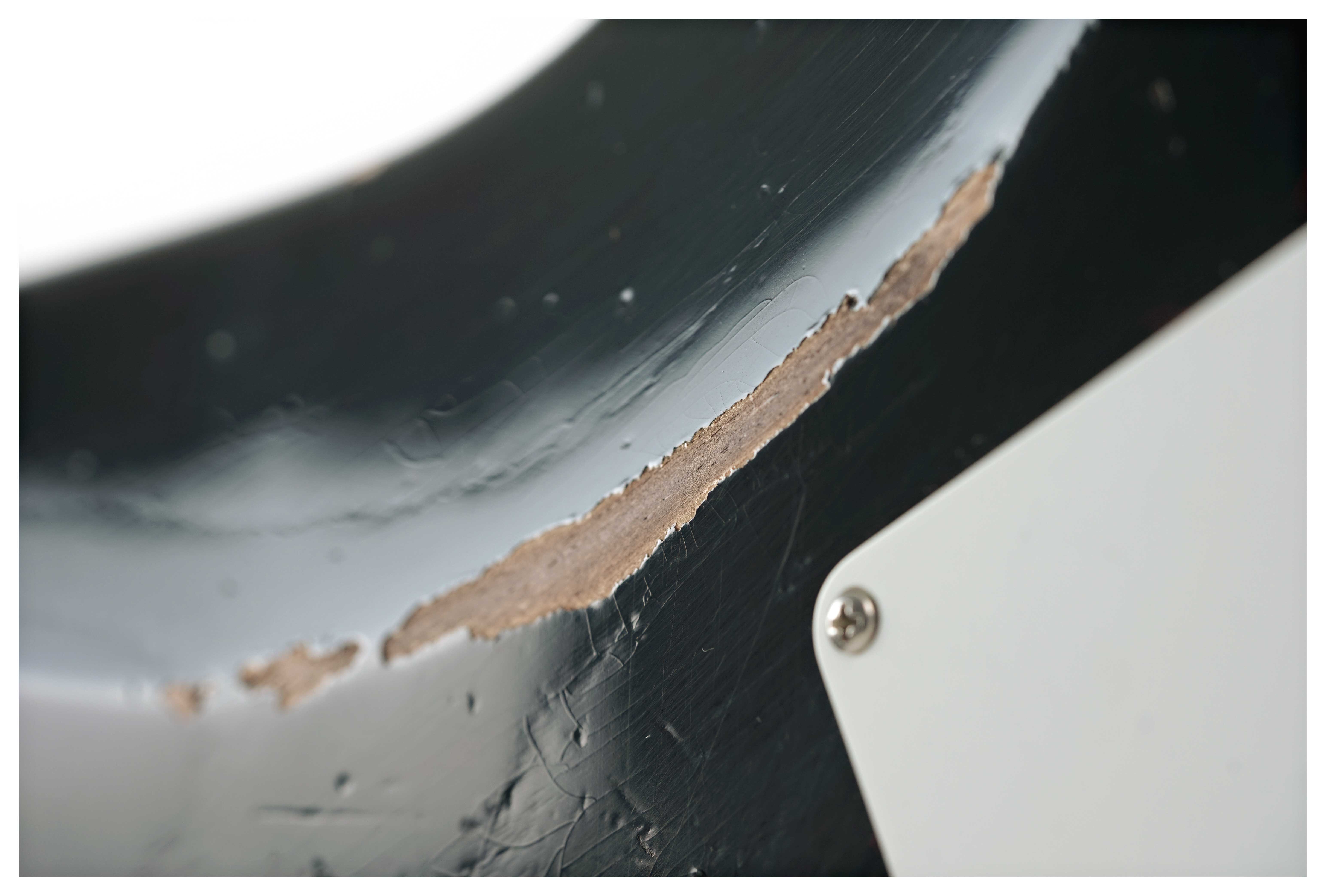 GUITARGUITAR Fender Custom Shop Limited Edition 1954 Stratocaster Relic Aged Black with Closet Classic Hardware #LXX0465