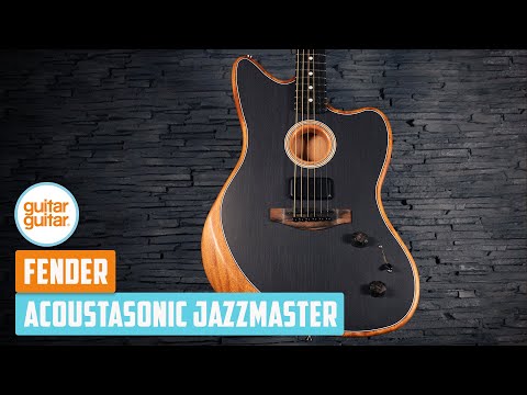 GUITARGUITAR Fender Acoustasonic Jazzmaster Ocean Turquoise