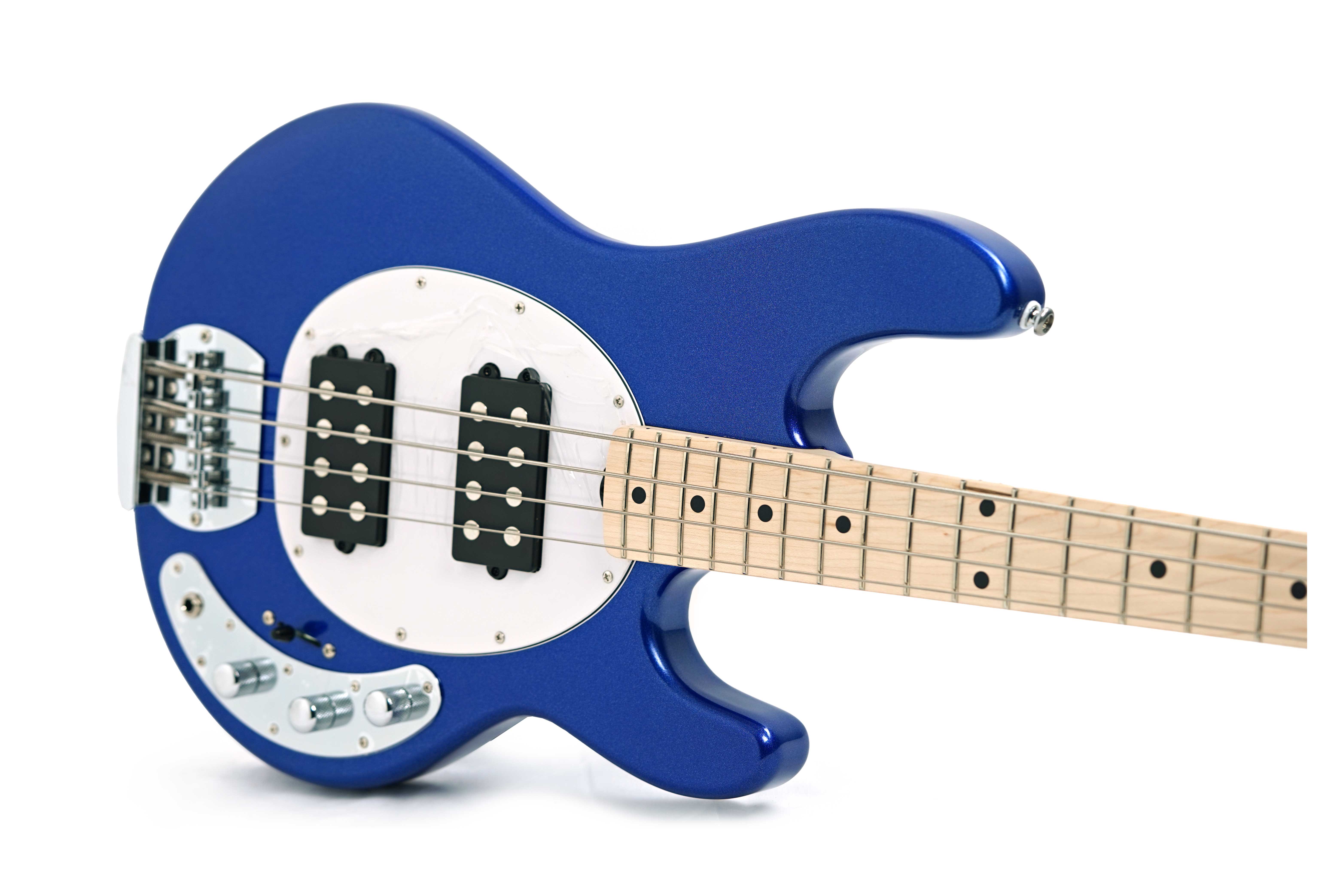 GUITARGUITAR Music Man Sterling SUB Series StingRay HH RAY4HH Cobra Blue