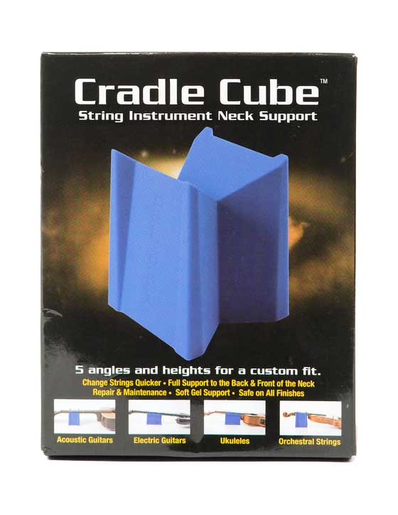 GUITARGUITAR MusicNomad Cradle Cube - Neck Support for All Stringed Instruments