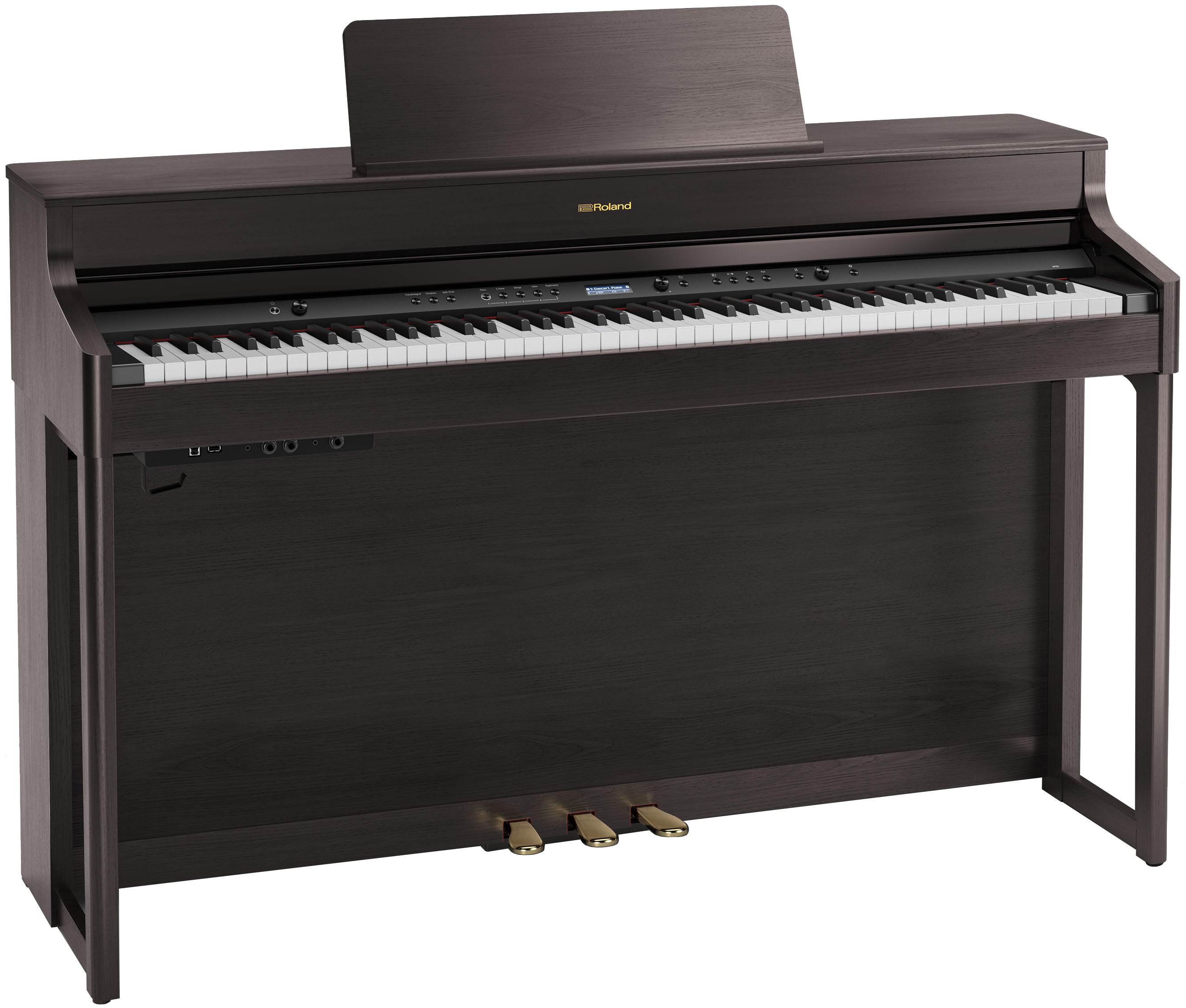 GUITARGUITAR Roland HP702 Digital Piano Dark Rosewood