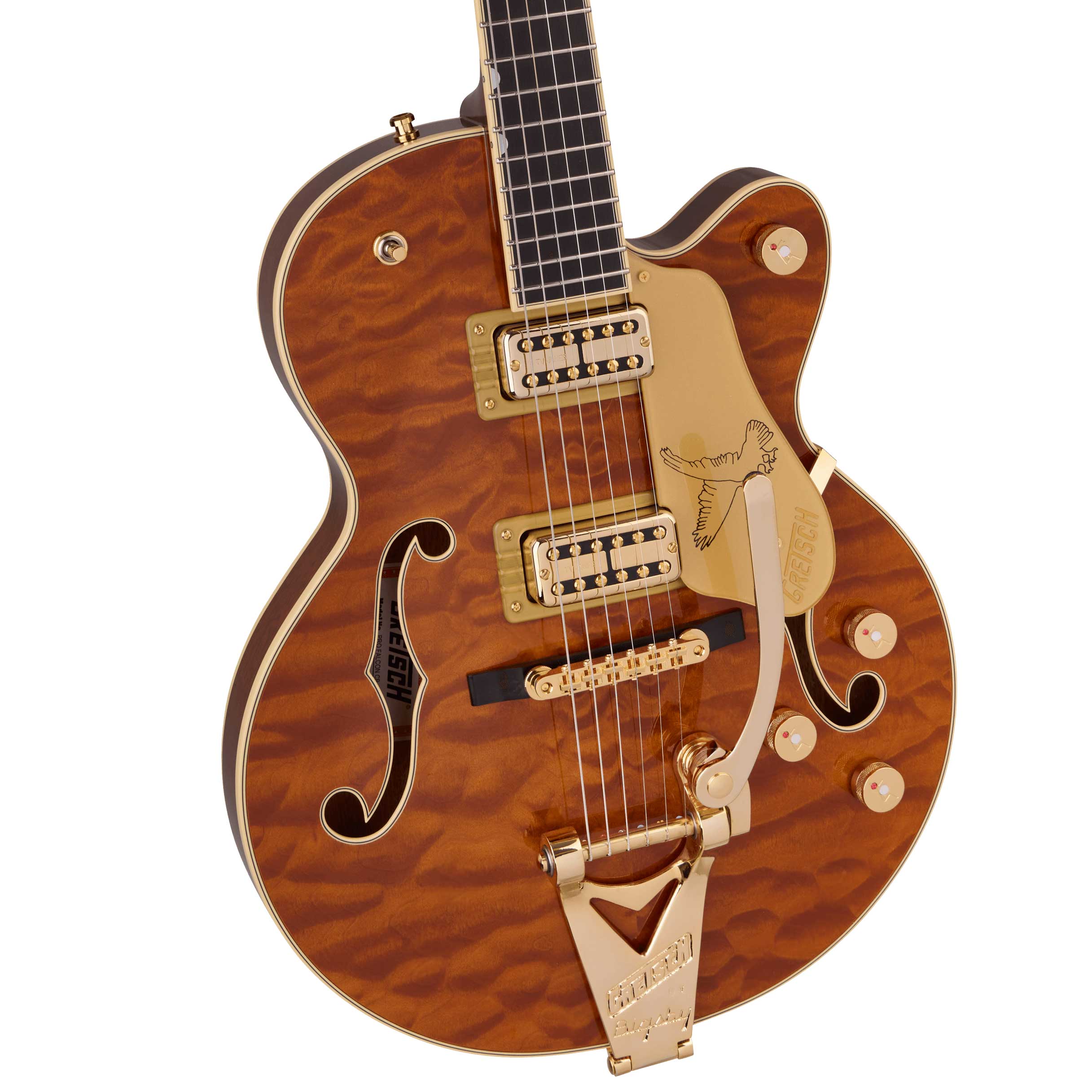 GUITARGUITAR Gretsch  Limited Edition Falcon Center Block Jr. with Bigsby Quilted Maple