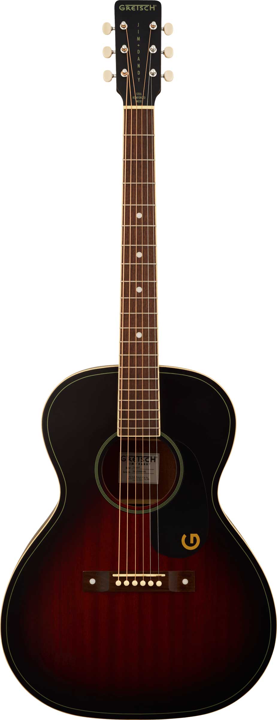 GUITARGUITAR Gretsch Jim Dandy Concert Deep Cherry Burst