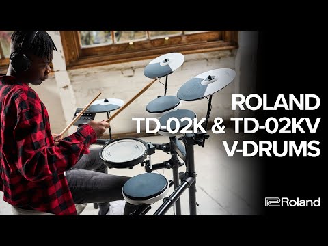 GUITARGUITAR Roland TD-02KV V-Drum Kit With Mesh Snare