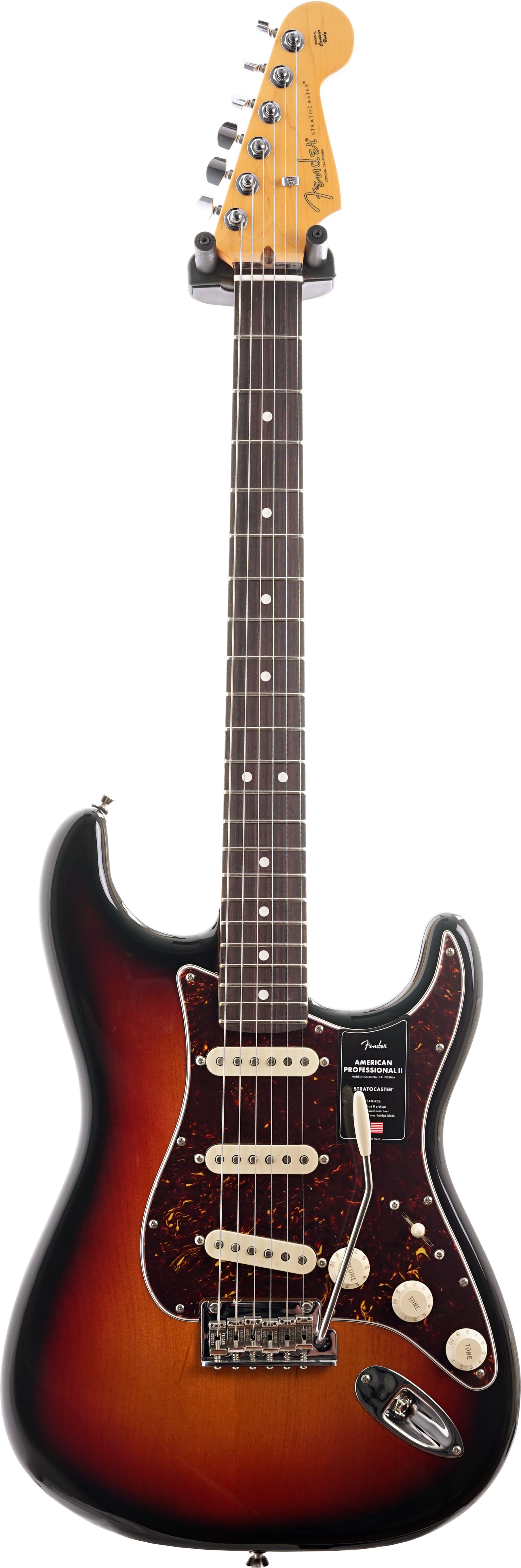 GUITARGUITAR Fender American Professional II Stratocaster 3 Tone Sunburst Rosewood Fingerboard #US25056291