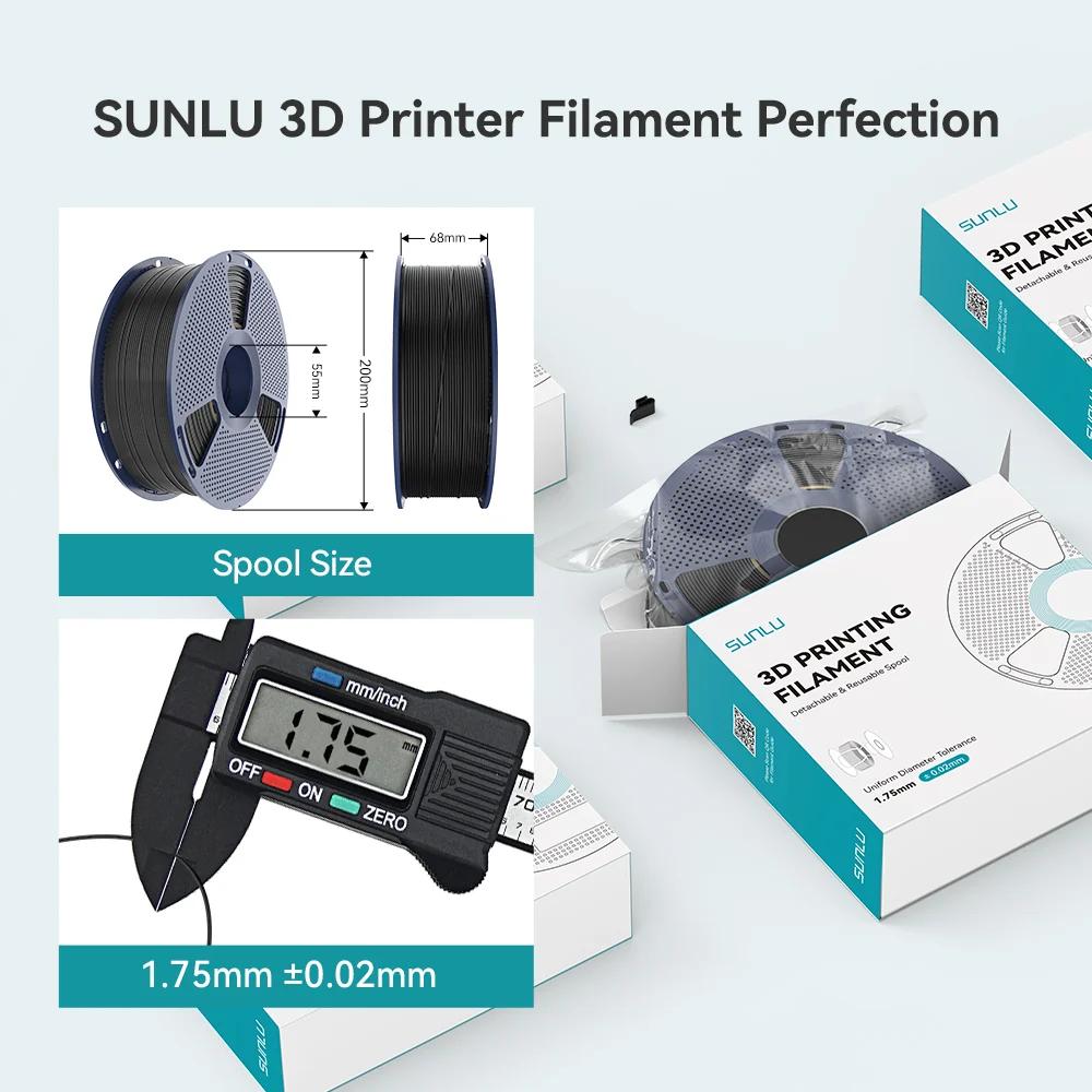 [MOQ: 6KG] High Speed PLA+ 2.0(HSPLA Plus 2.0), High Speed 3D Printer Filament 1KG