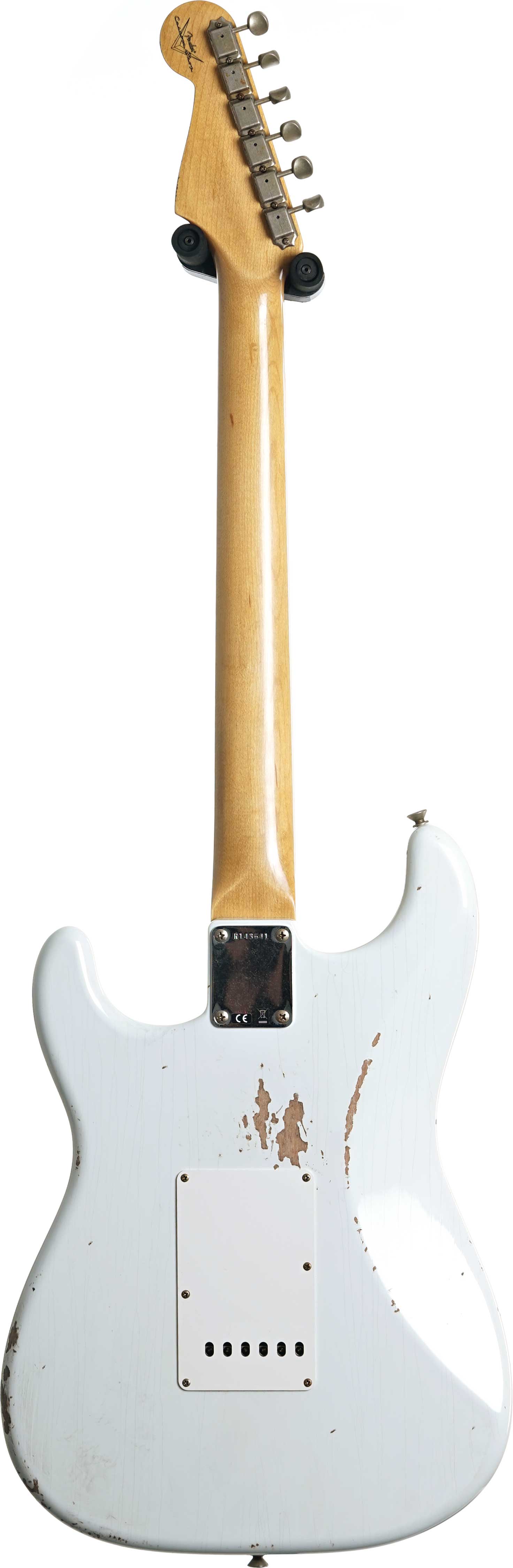 GUITARGUITAR Fender Custom Shop Mid '60s Collection Stratocaster Relic Faded Olympic White #R143641