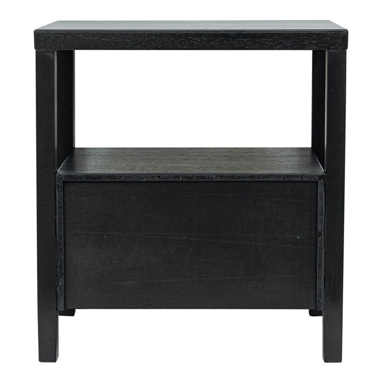World Market Goswell Wood Nightstand with Storage