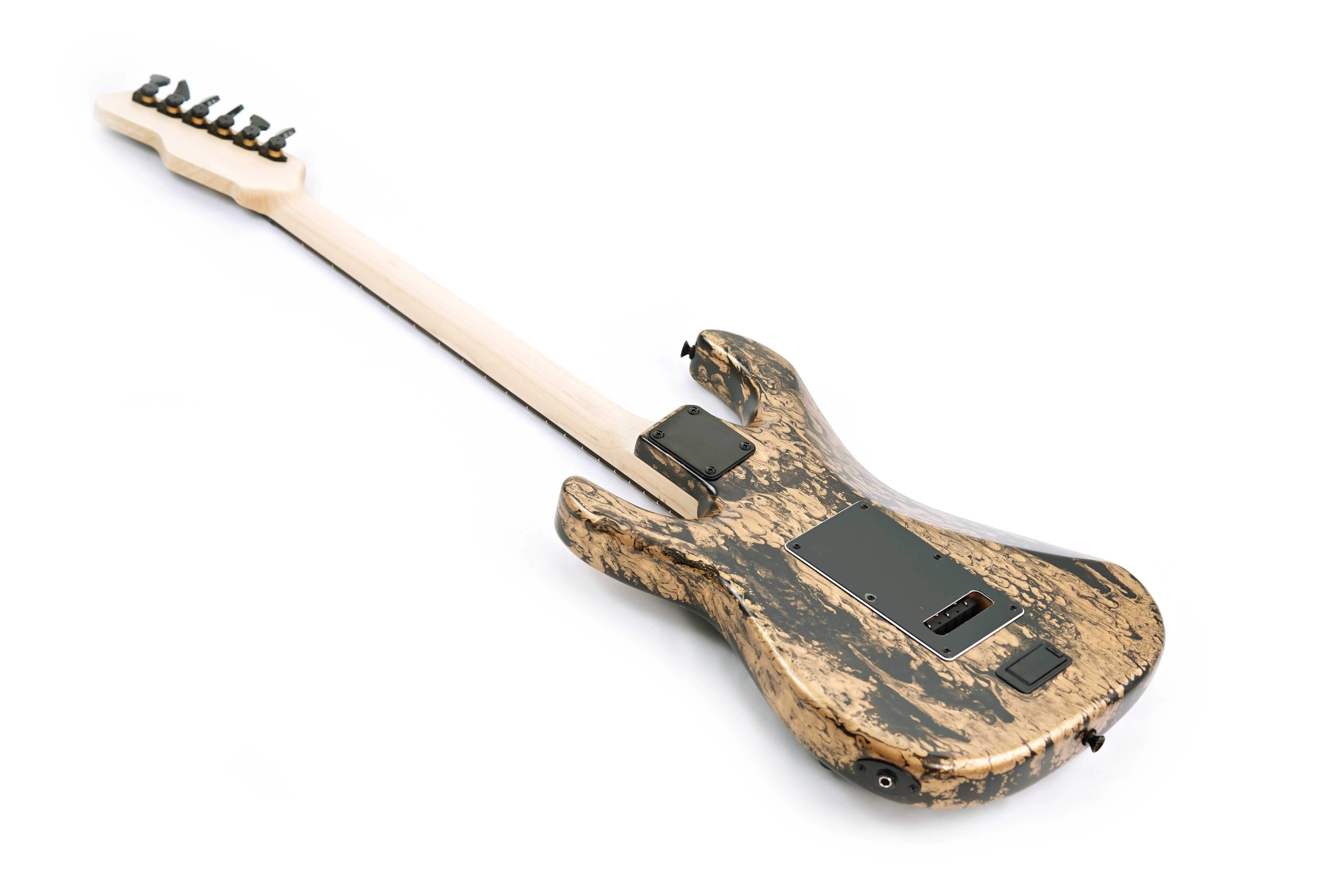 GUITARGUITAR Tyler USA Studio Elite HD Black Gold Shmear #1