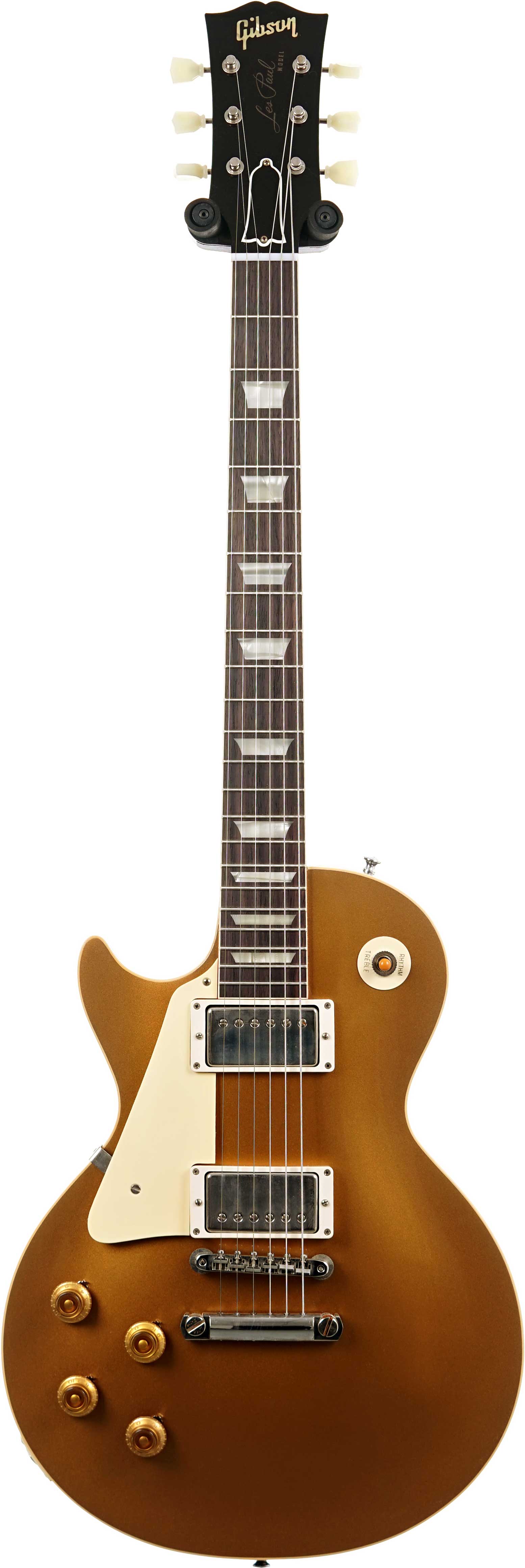 GUITARGUITAR Gibson Custom Shop 1957 Les Paul Goldtop Darkback Reissue VOS Left Handed #741685