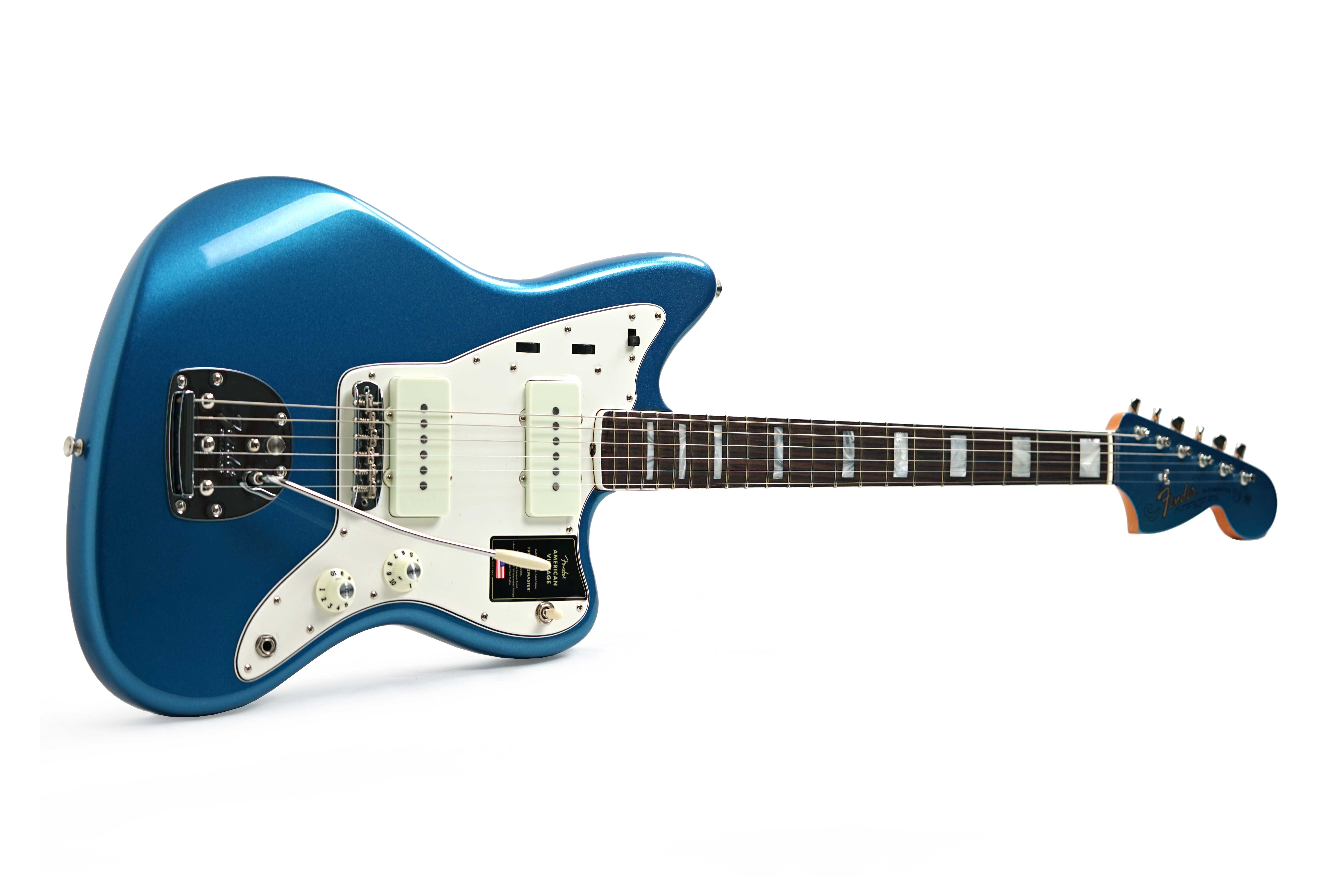 GUITARGUITAR Fender American Vintage II 1966 Jazzmaster Rosewood Fingerboard Lake Placid Blue #V2449776