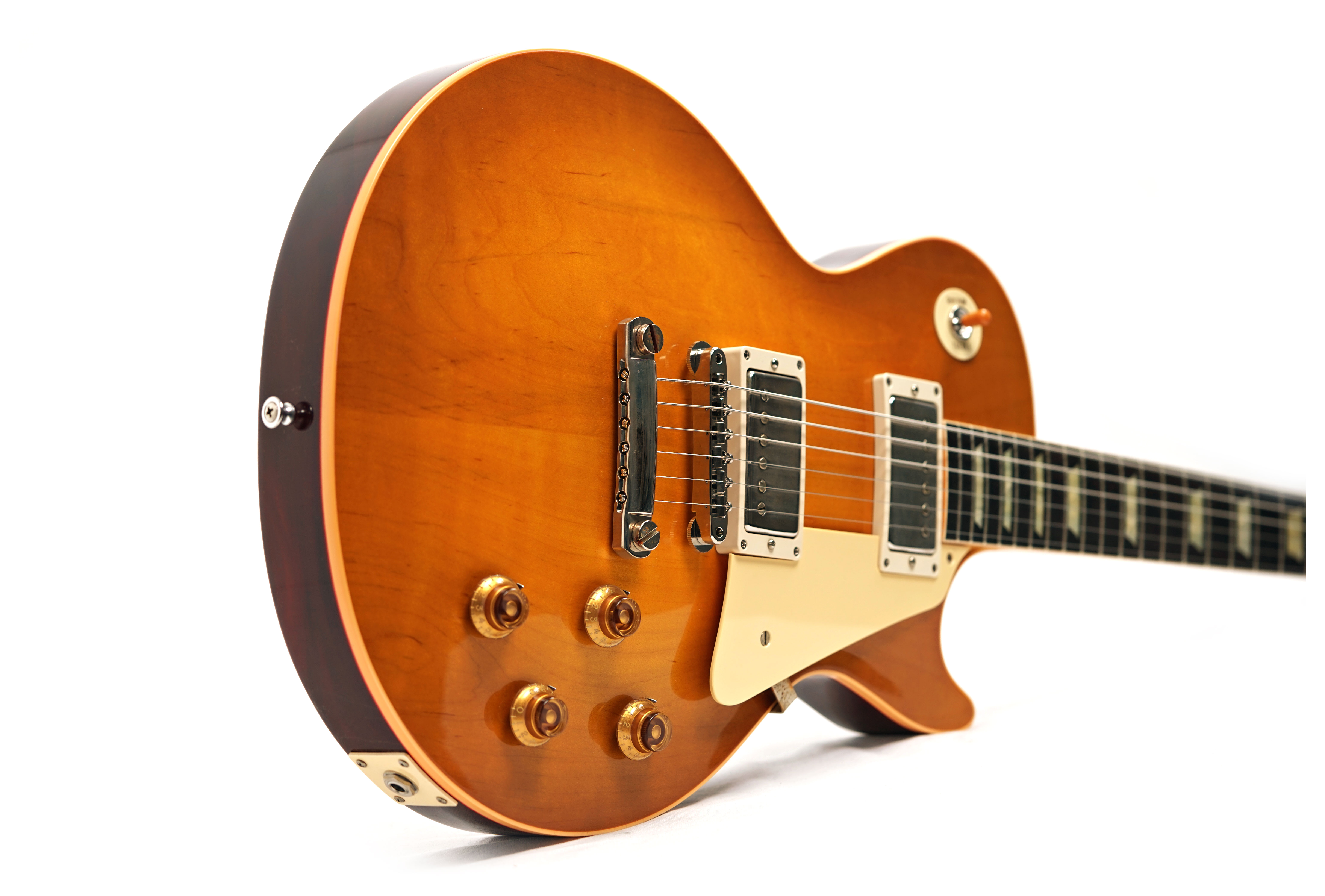 GUITARGUITAR Gibson Custom Shop 1958 Les Paul Standard Reissue Lemon Burst VOS #85356