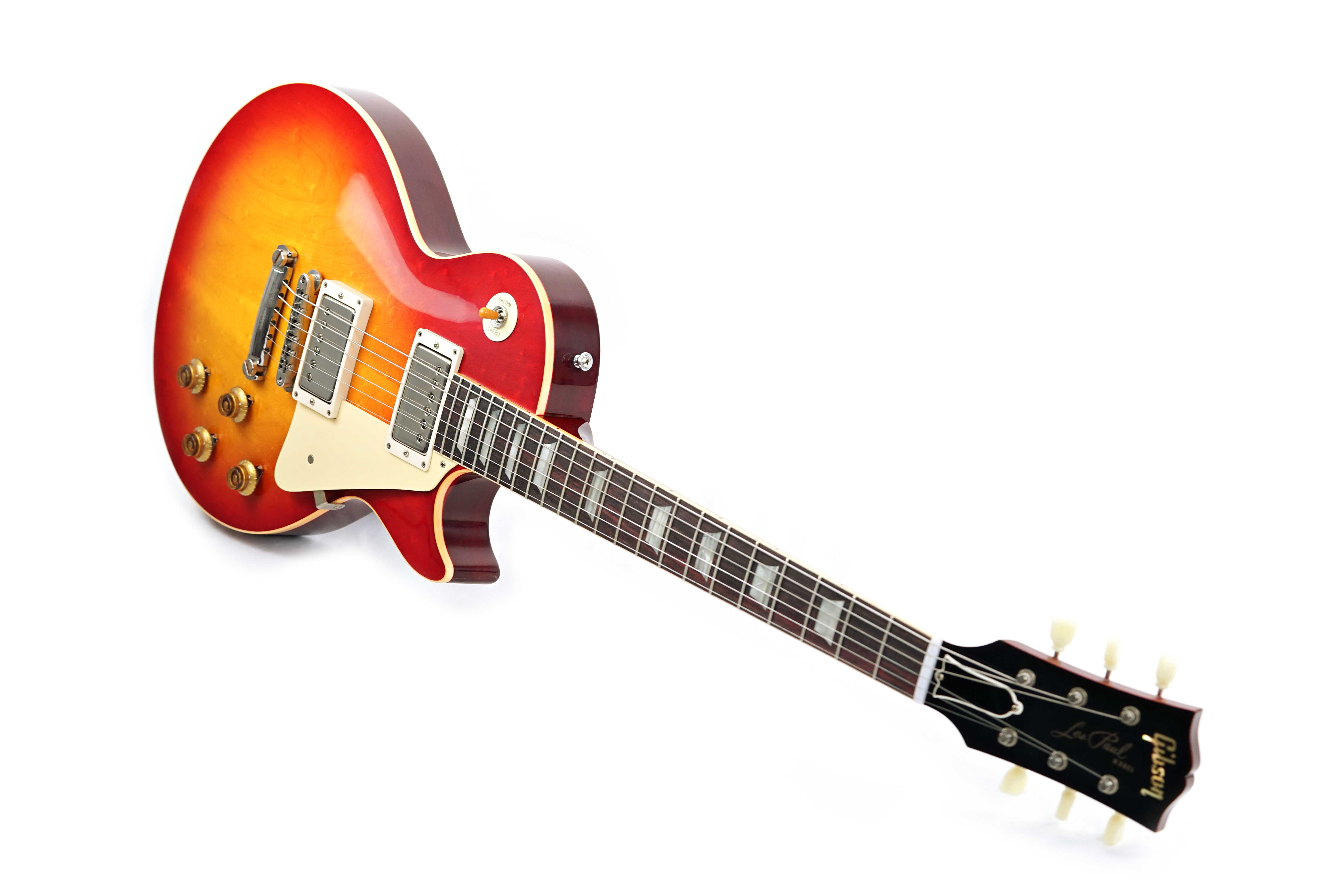 GUITARGUITAR Gibson Custom Shop 1958 Les Paul Standard Reissue VOS Washed Cherry #841529