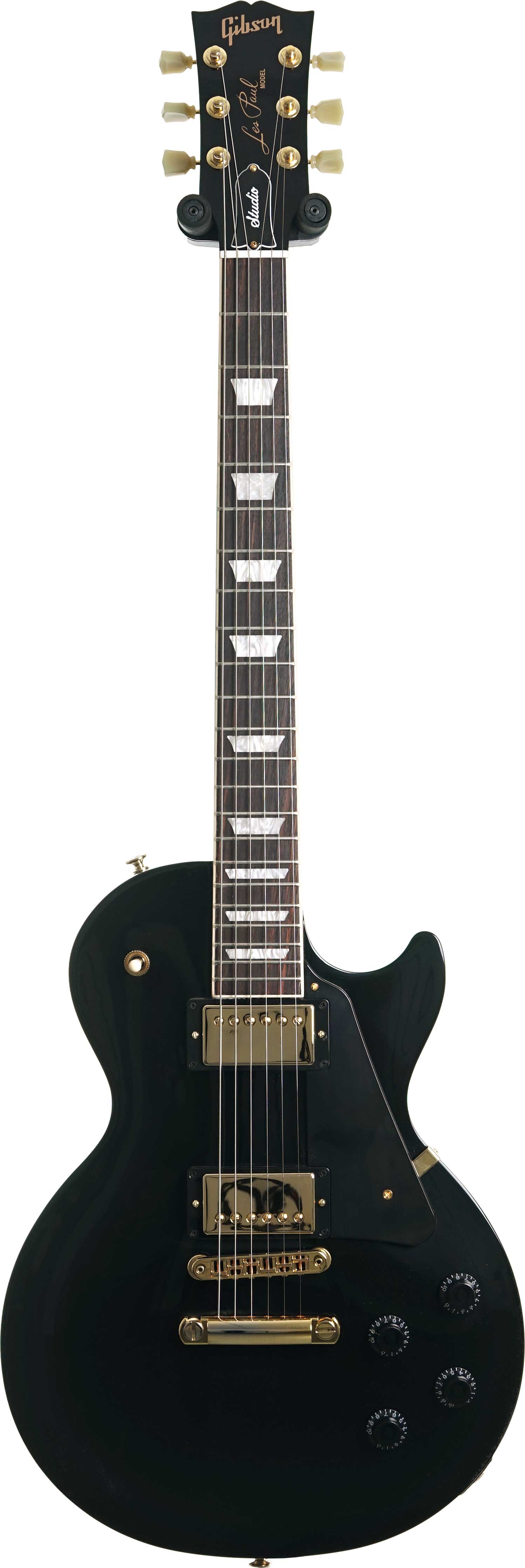 GUITARGUITAR Gibson Les Paul Studio Ebony Gold Hardware