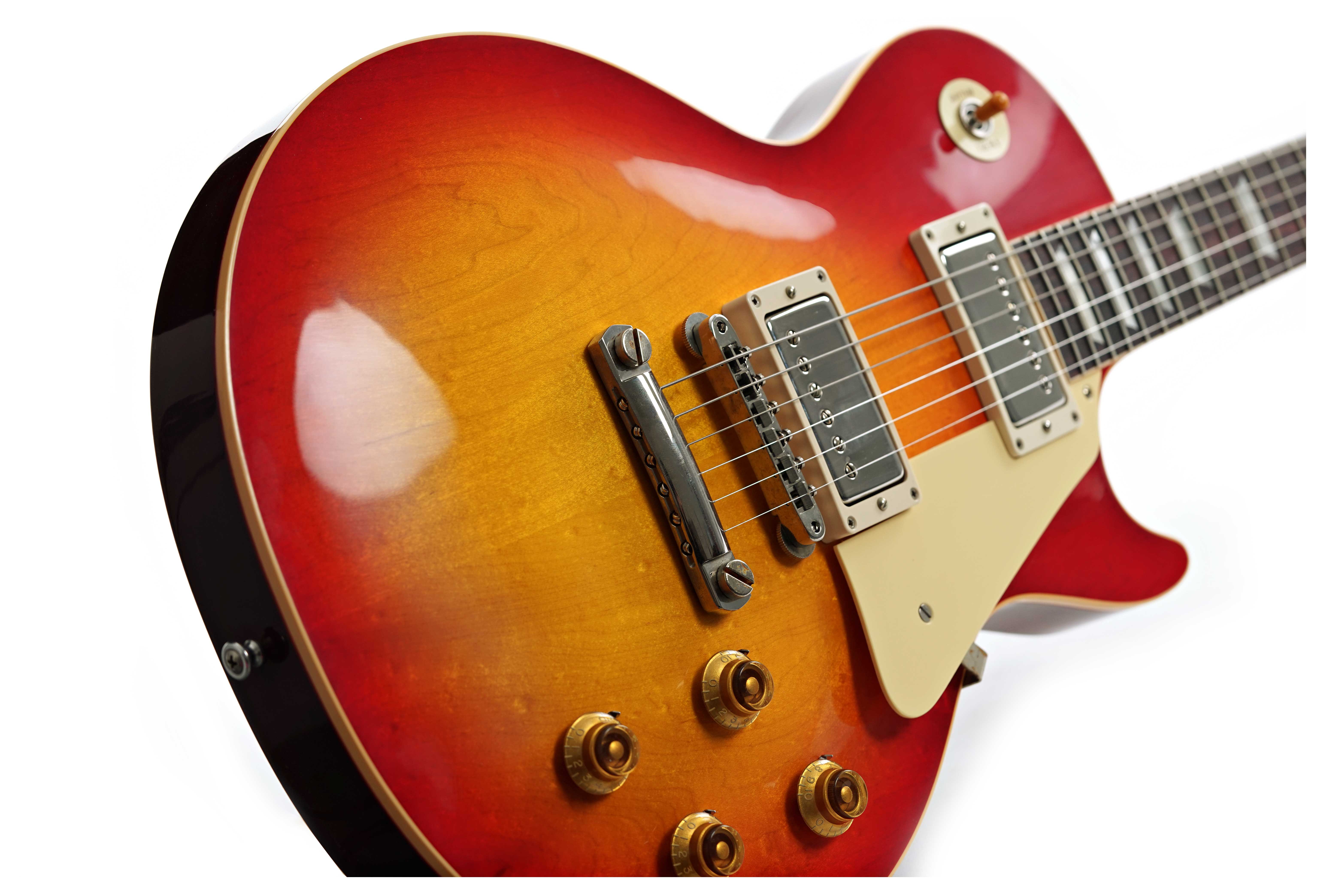 GUITARGUITAR Gibson Custom Shop 1958 Les Paul Standard Reissue VOS Washed Cherry #841529