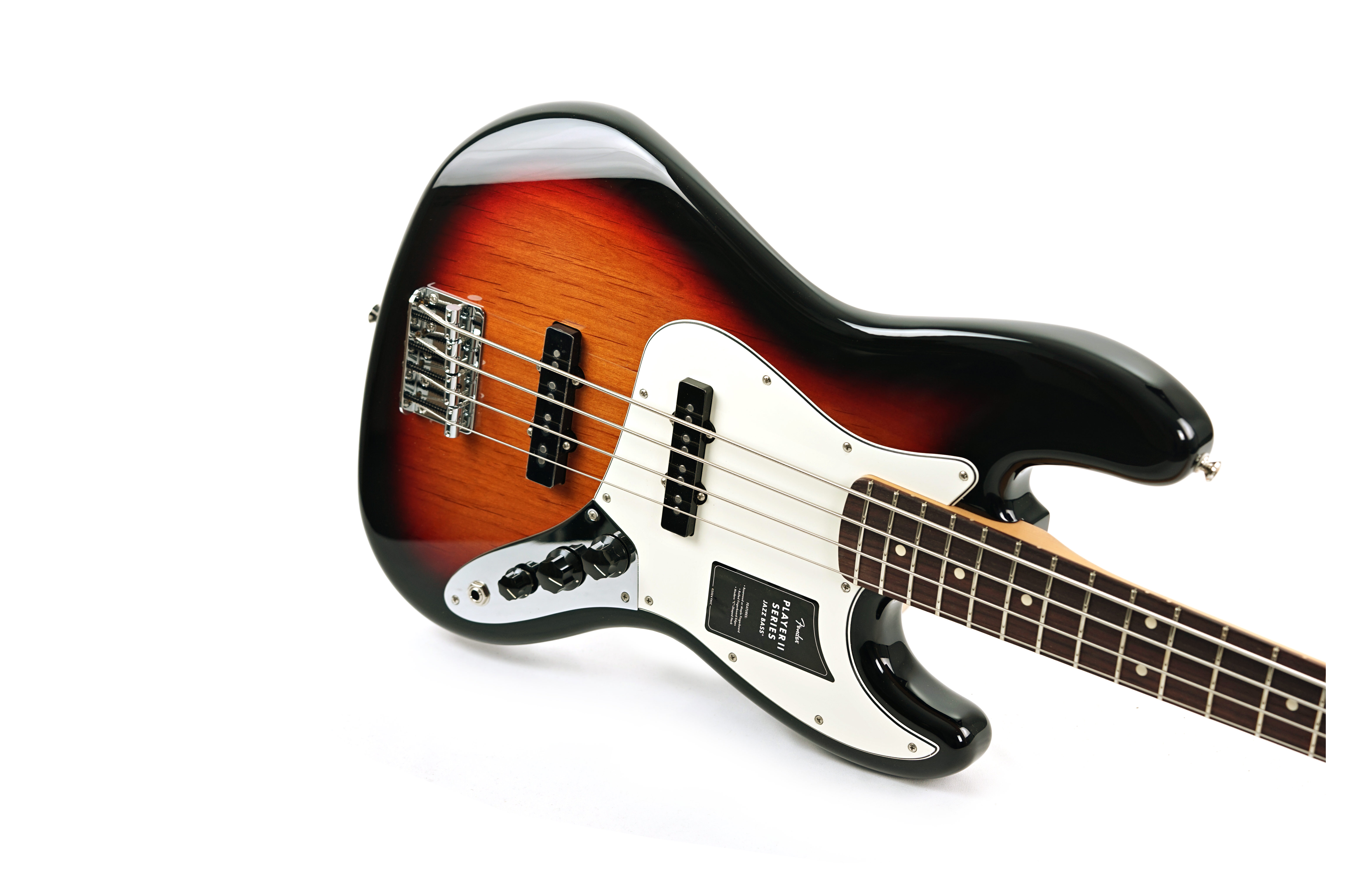 GUITARGUITAR Fender Player II Jazz Bass 3 Colour Sunburst Rosewood Fingerboard
