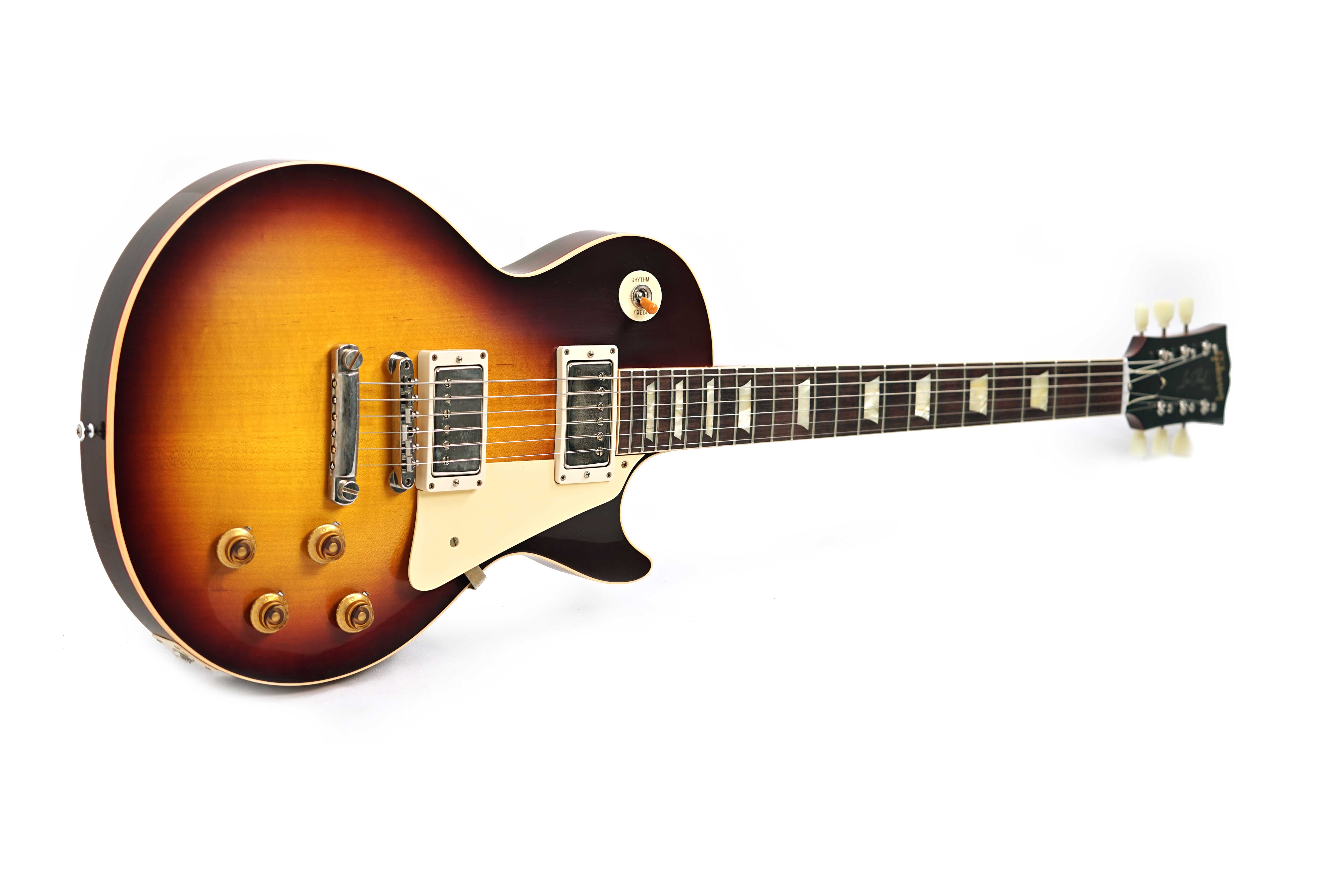 GUITARGUITAR Gibson Custom Shop 1958 Les Paul Standard Reissue Bourbon Burst VOS #85398